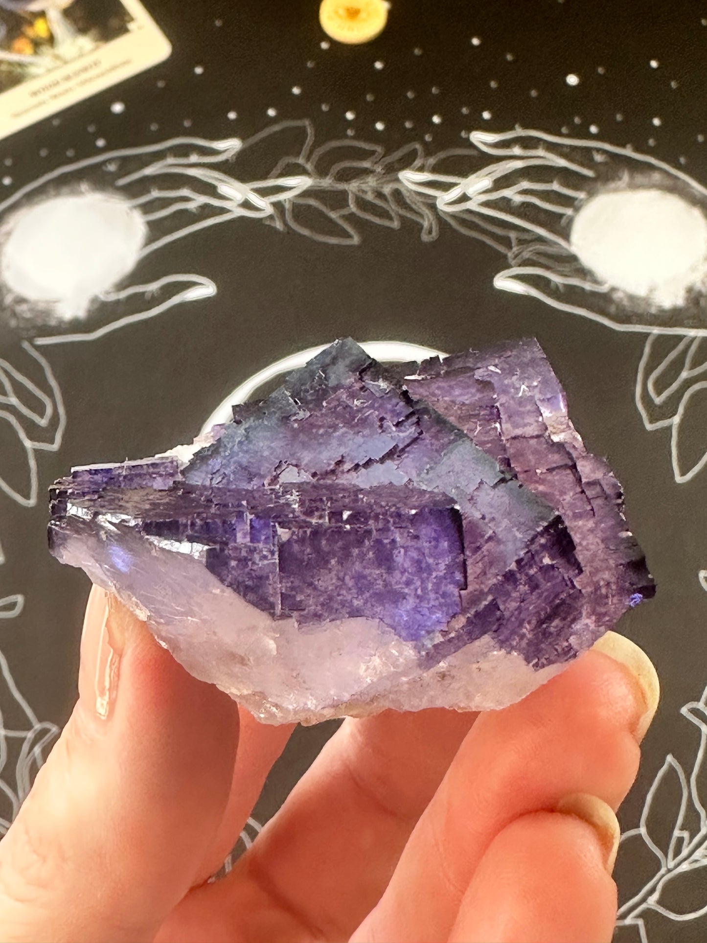 Purple Fluorite, Muzquiz, Mexico