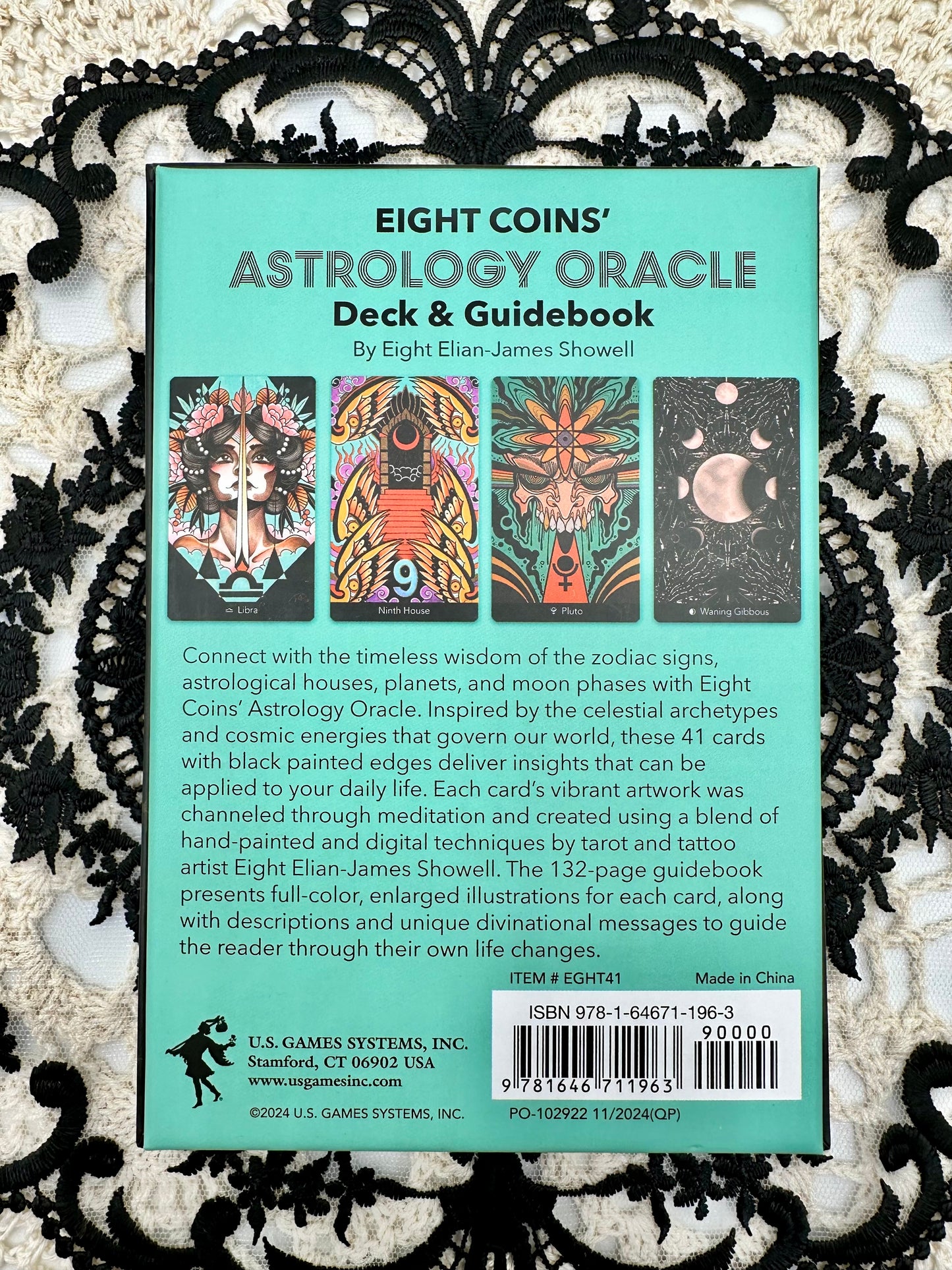 Eight Coins' Astrology Oracle Deck and Guidebook