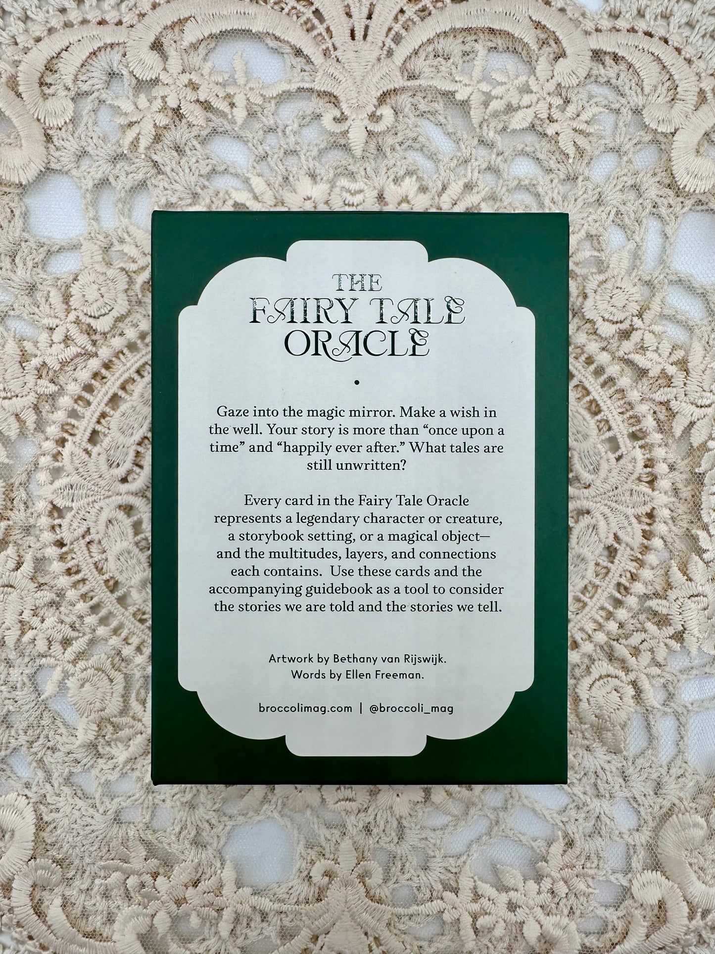 Fairy Tale Oracle Deck- 44 Oracle Cards with Guidebook