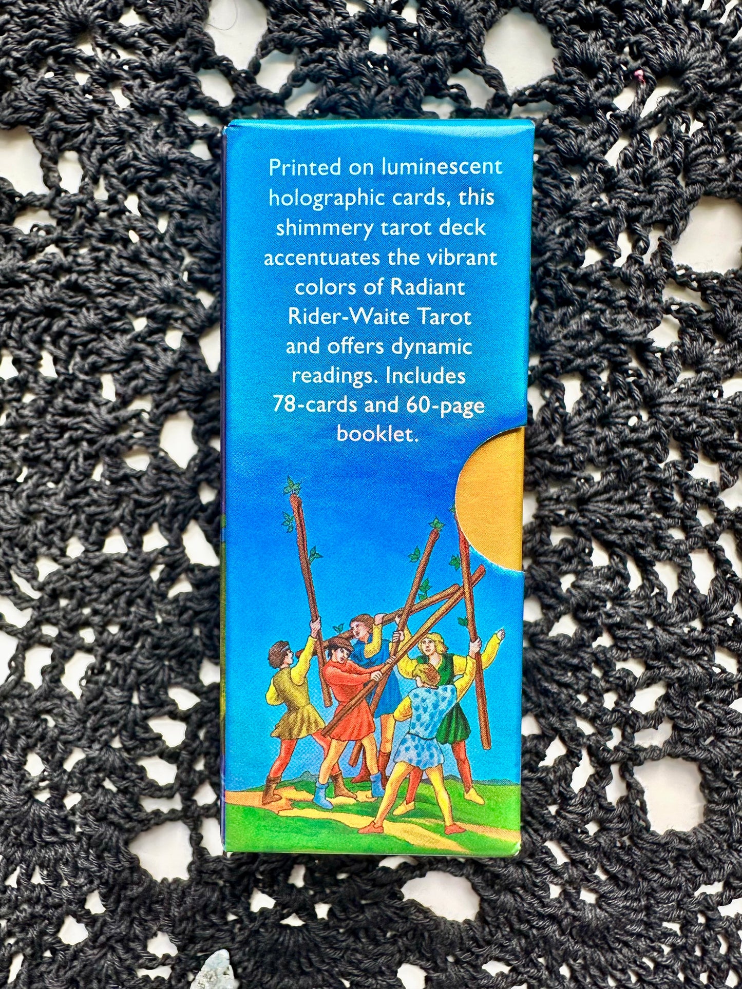 The Reflective Tarot Deck: 78 Rainbow Holographic Cards and Guide Booklet