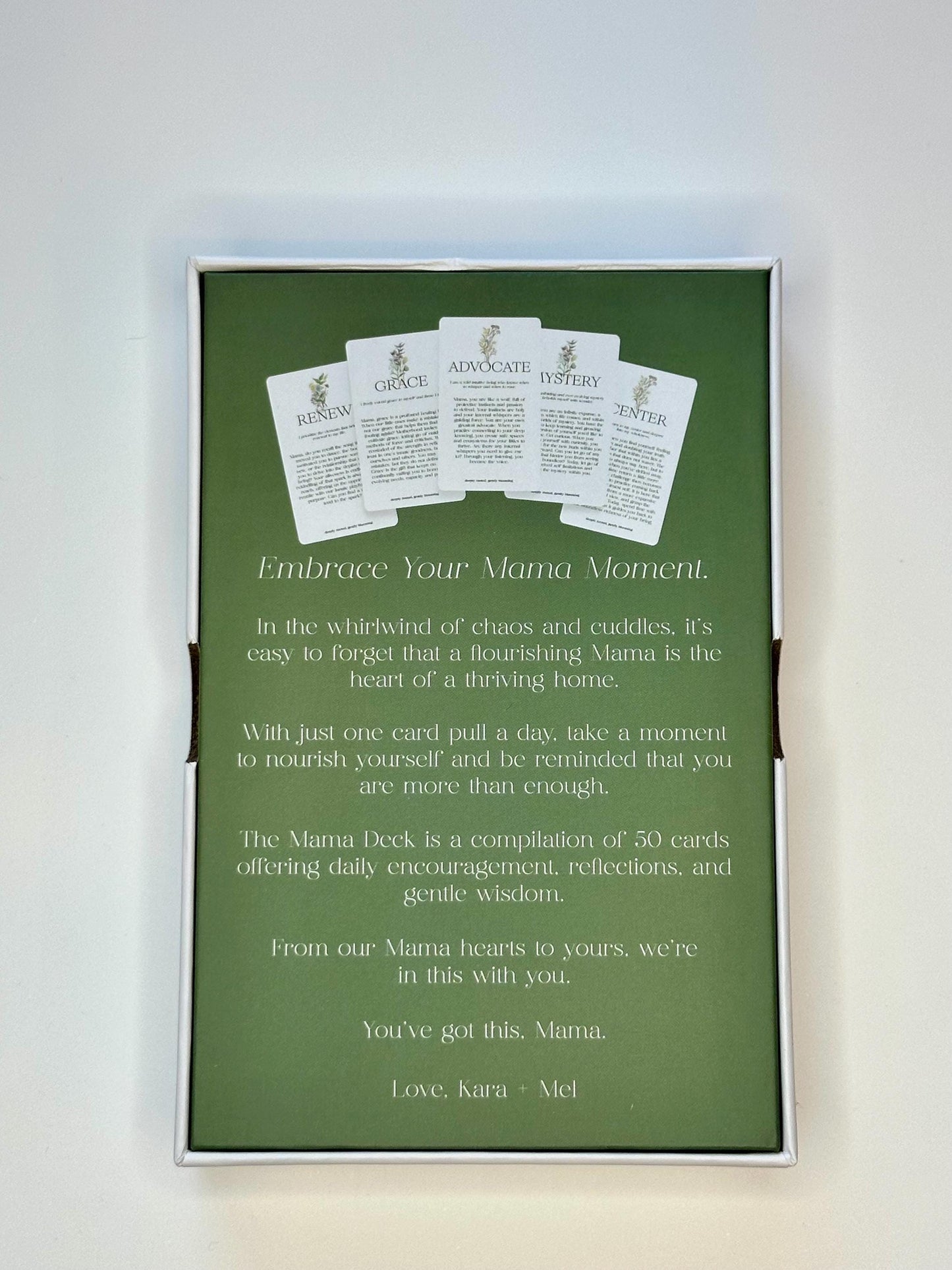 The Mama Deck: 50 Affirmation Cards for Every Season of Motherhood