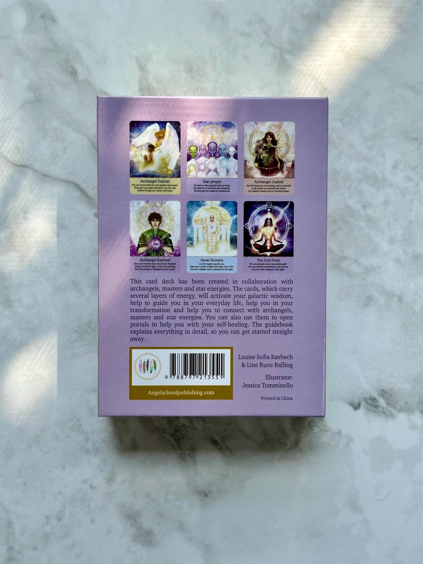 Galactic Wisdom Oracle Deck, Guidance and Light Portal Oracle Cards, Angel and Alien Wisdom Oracle Deck