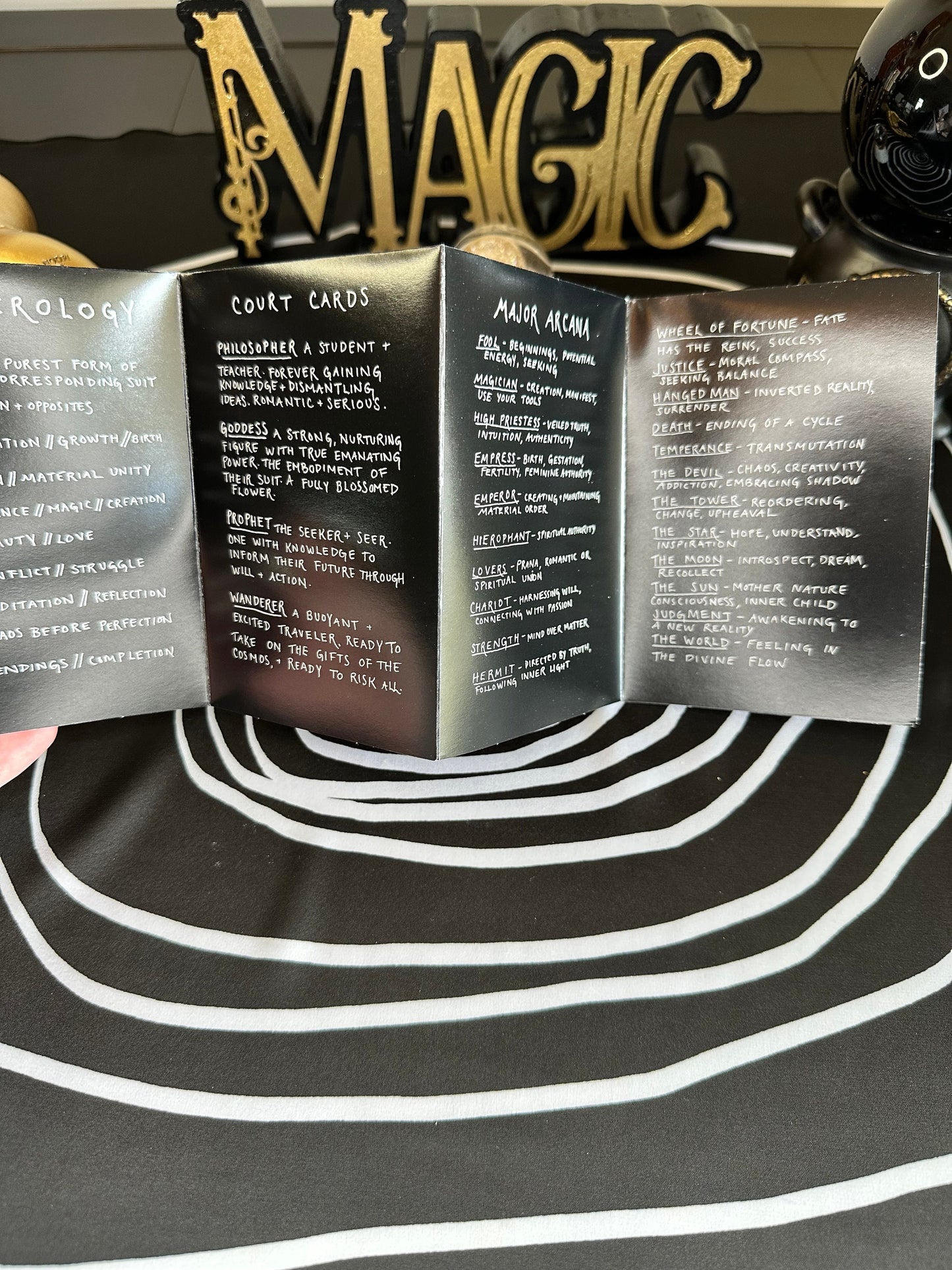 The Wanderer's Tarot Deck and Guidebook for Divination