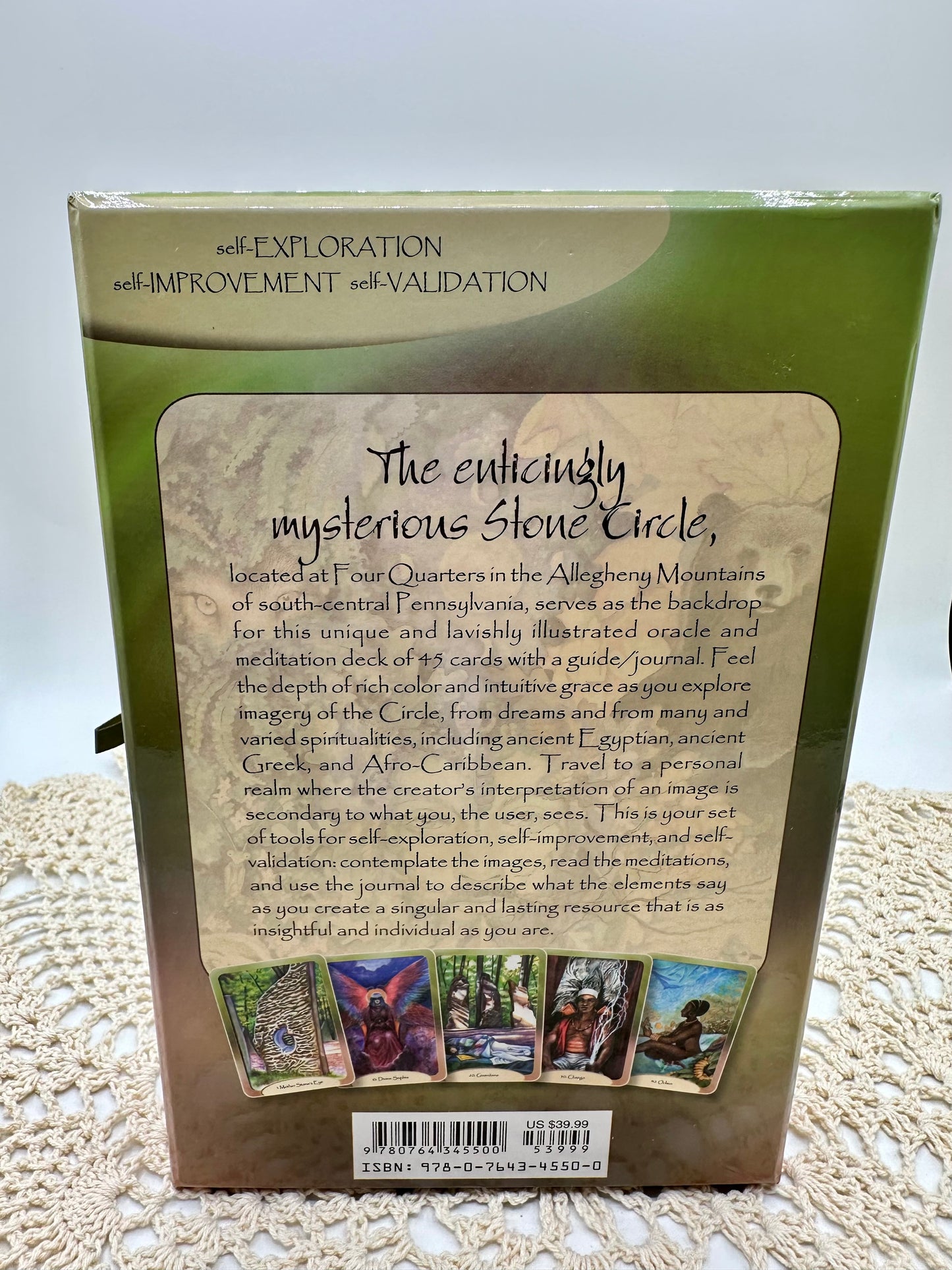 The Stone Circle Oracle Deck: Transformation Through Meditation, 45 Cards and Guidebook