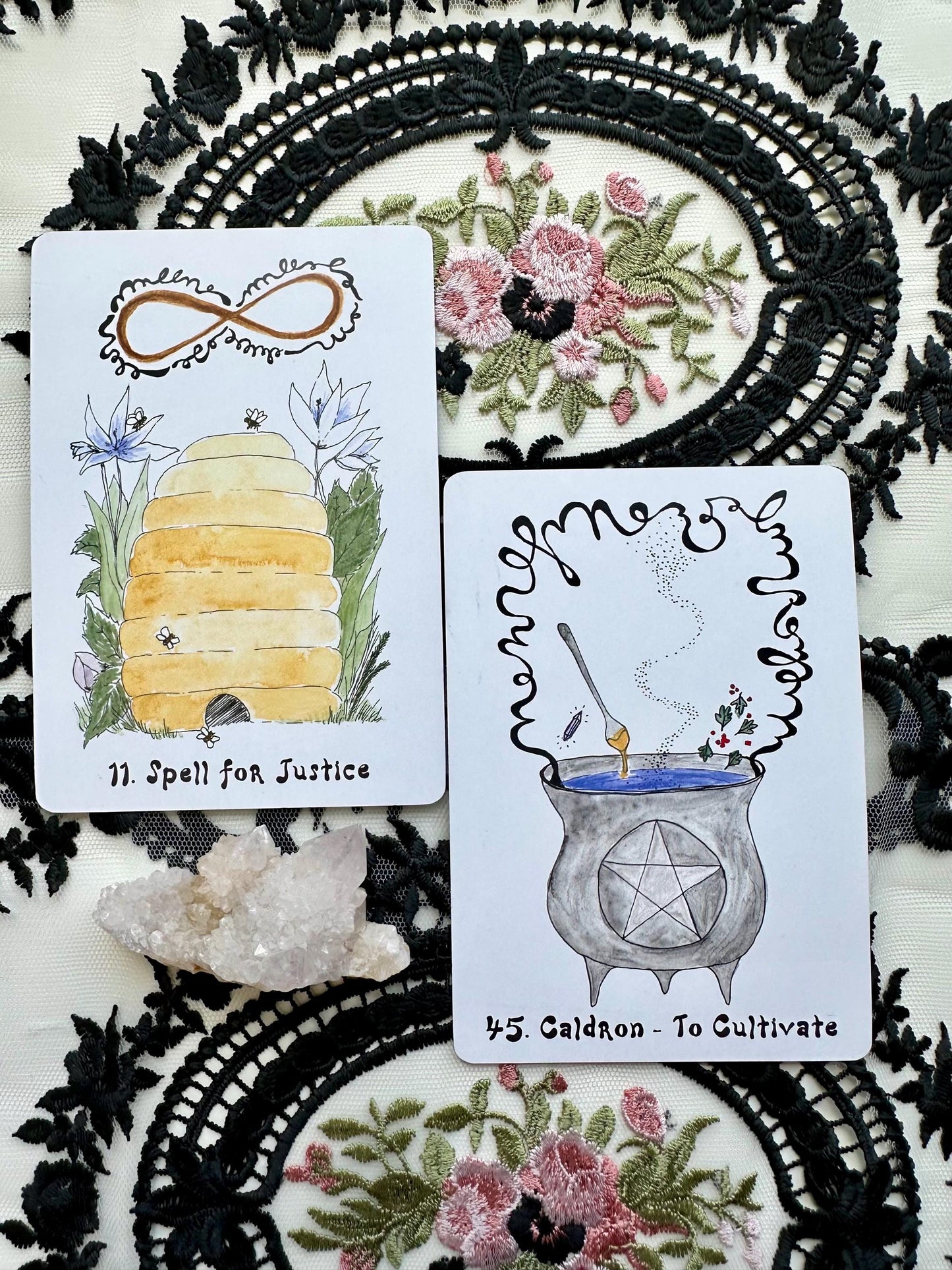 The Wyrd Sisters Oracle Card Deck and Guidebook