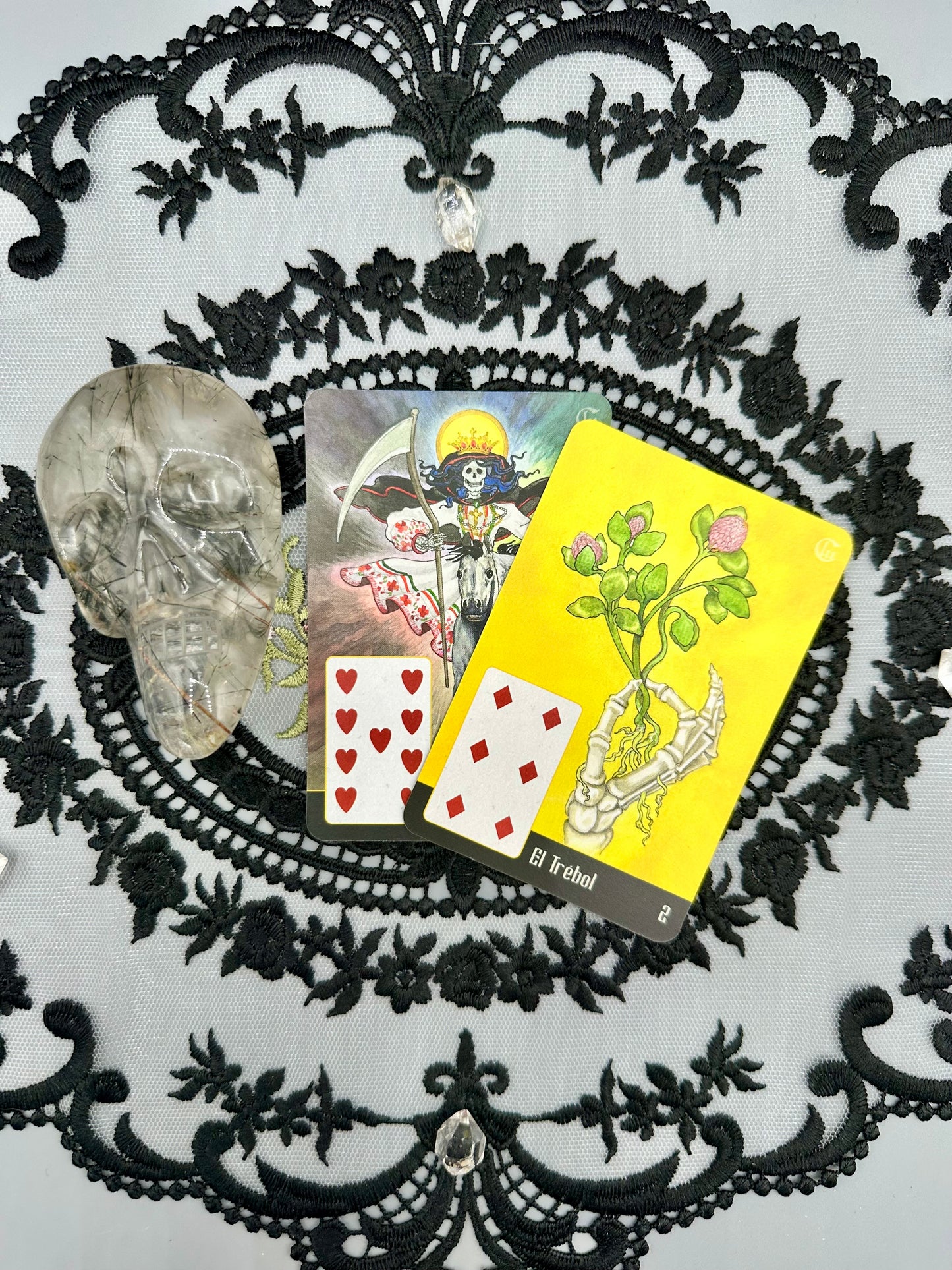 La Santa Muerte Lenormand Deck and Guidebook