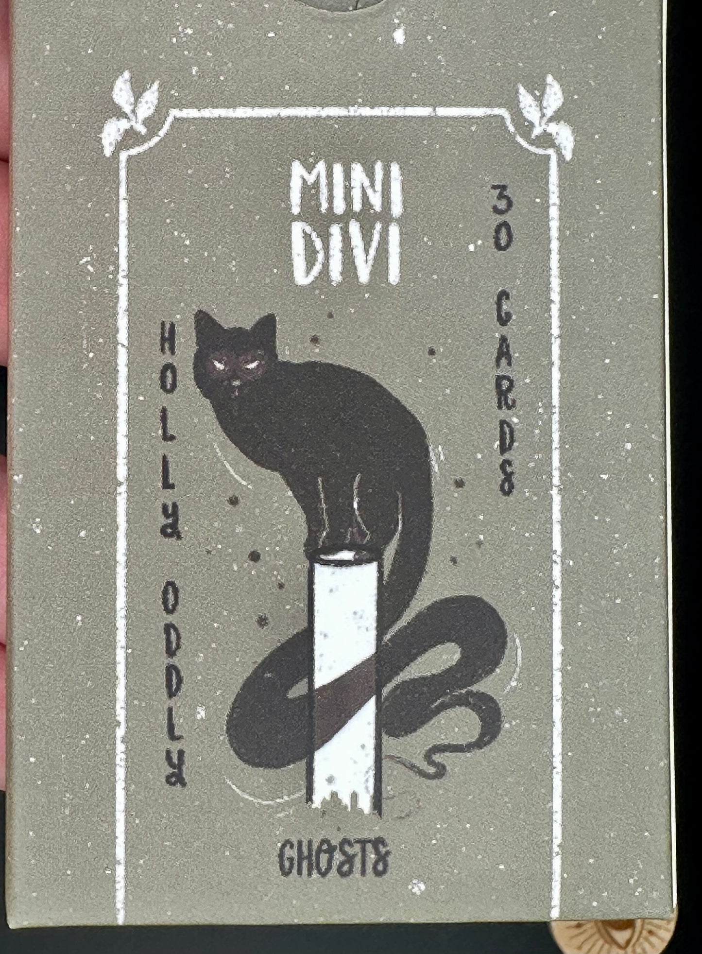 Mini Divi Ghosts Oracle Deck: Spirit Divination Tool by artist Holly Oddly, 30 Card Deck