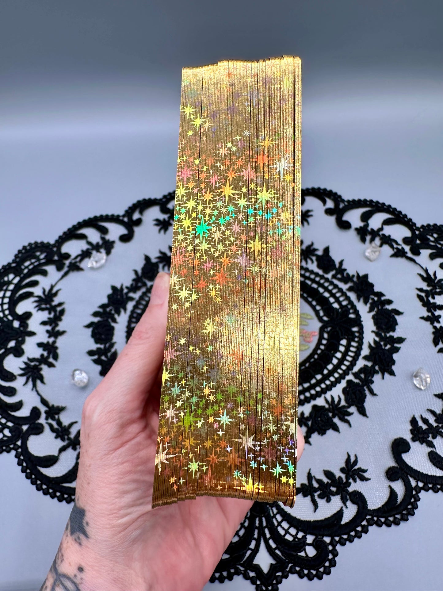 Crystalstruck Tarot Deck and Guidebooklet- Gold Edition