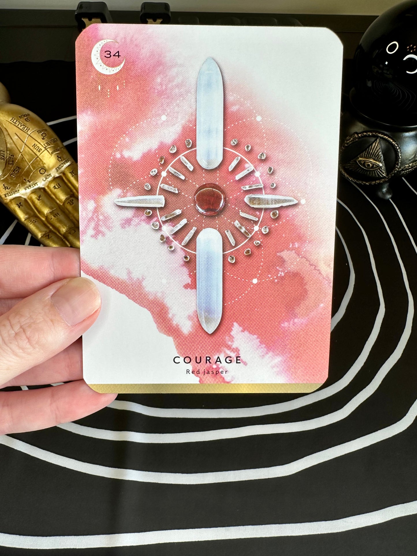 Crystal Grid Oracle Deck Deluxe Edition: 72 Card Set for Divination and Gridding