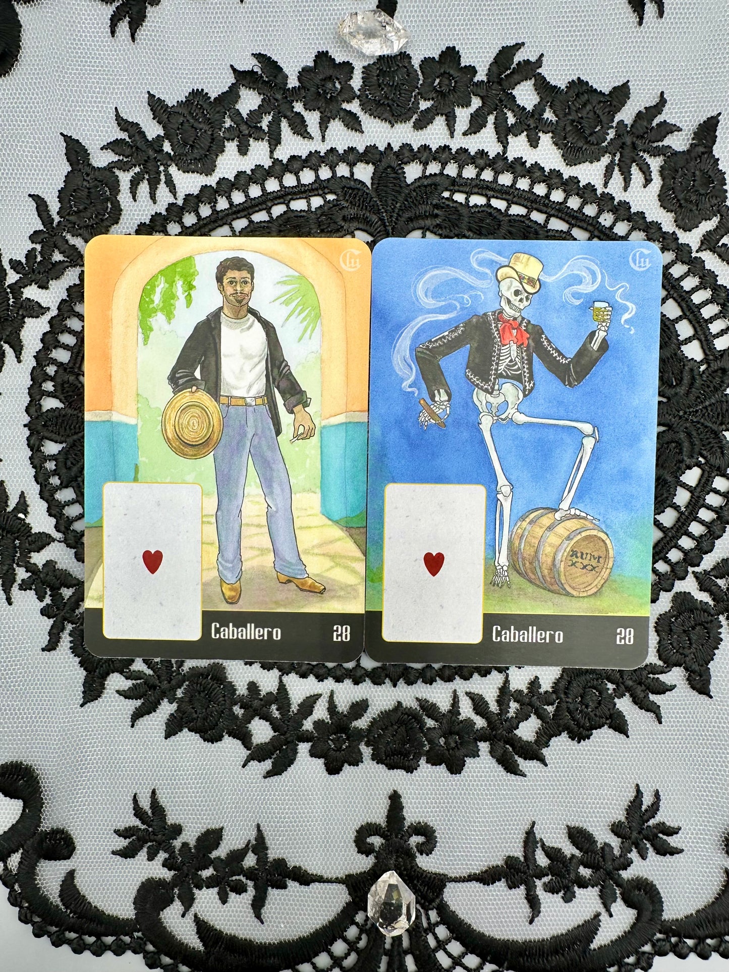 La Santa Muerte Lenormand Deck and Guidebook