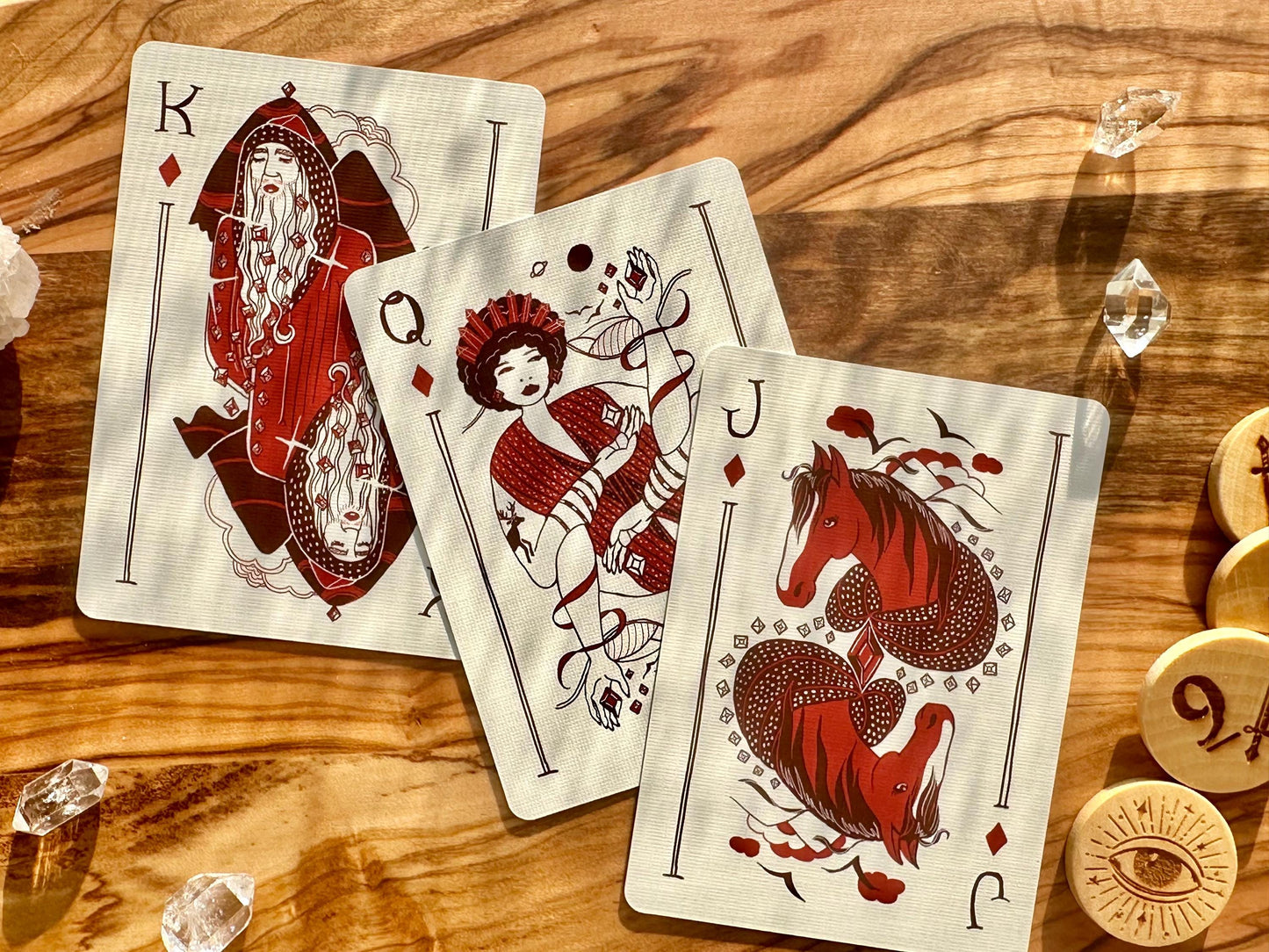 Council of the Four Corners, Limited Edition Playing Cards, Divination Cards