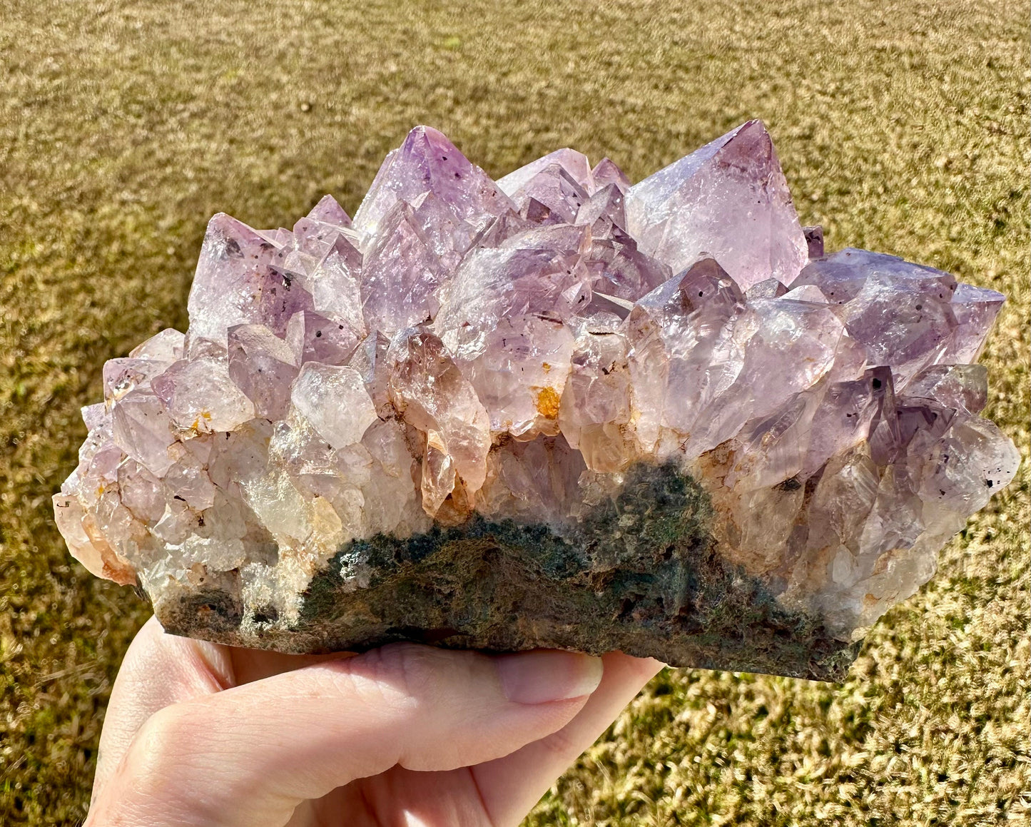 Brazilian Amethyst Quartz Cluster