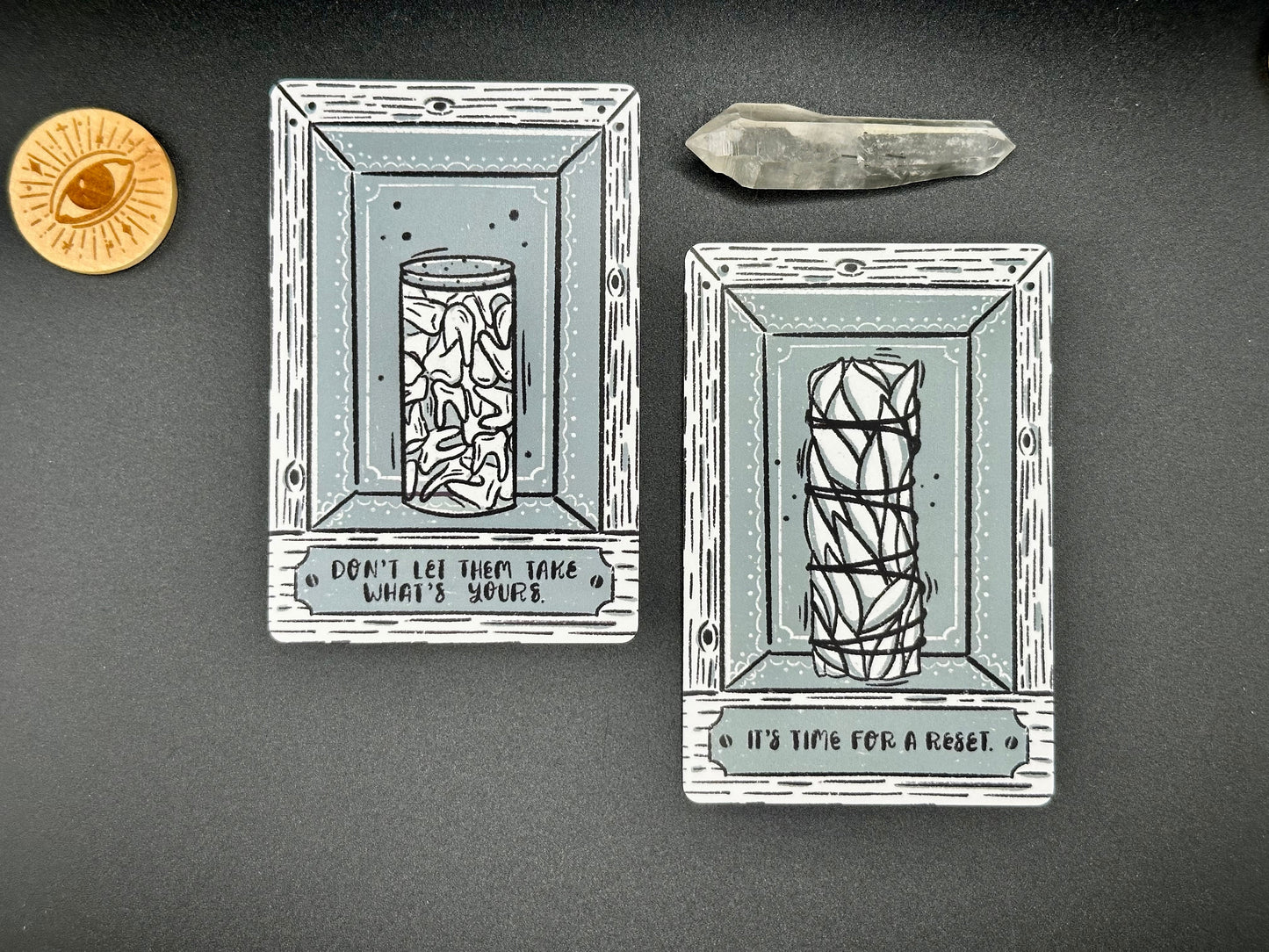 Mini Divi Curiosities Oracle Deck: Spirit Divination Tool, 30 Card Deck