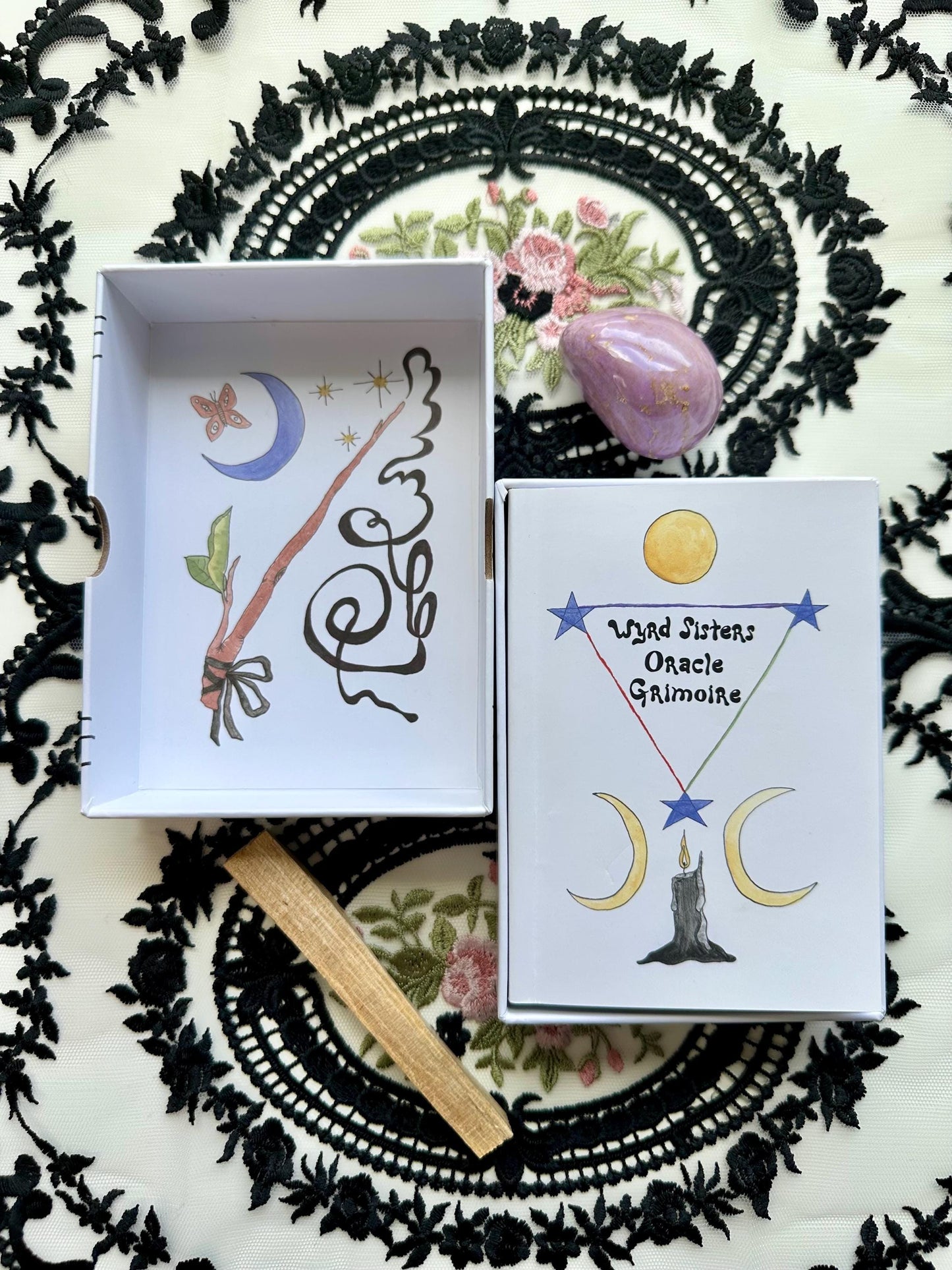 The Wyrd Sisters Oracle Card Deck and Guidebook