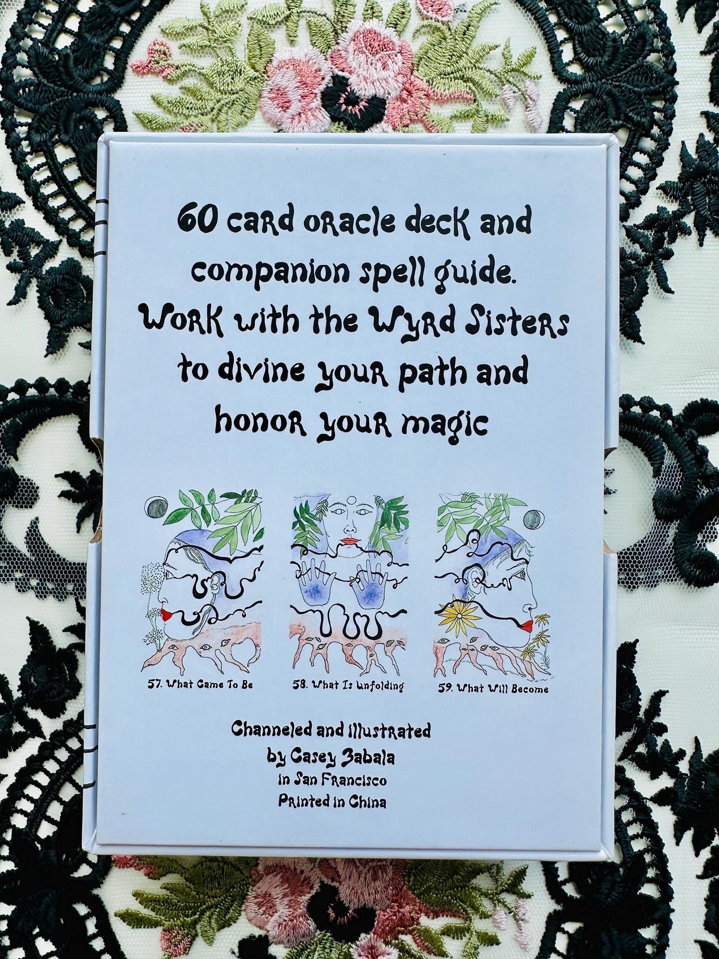 The Wyrd Sisters Oracle Card Deck and Guidebook