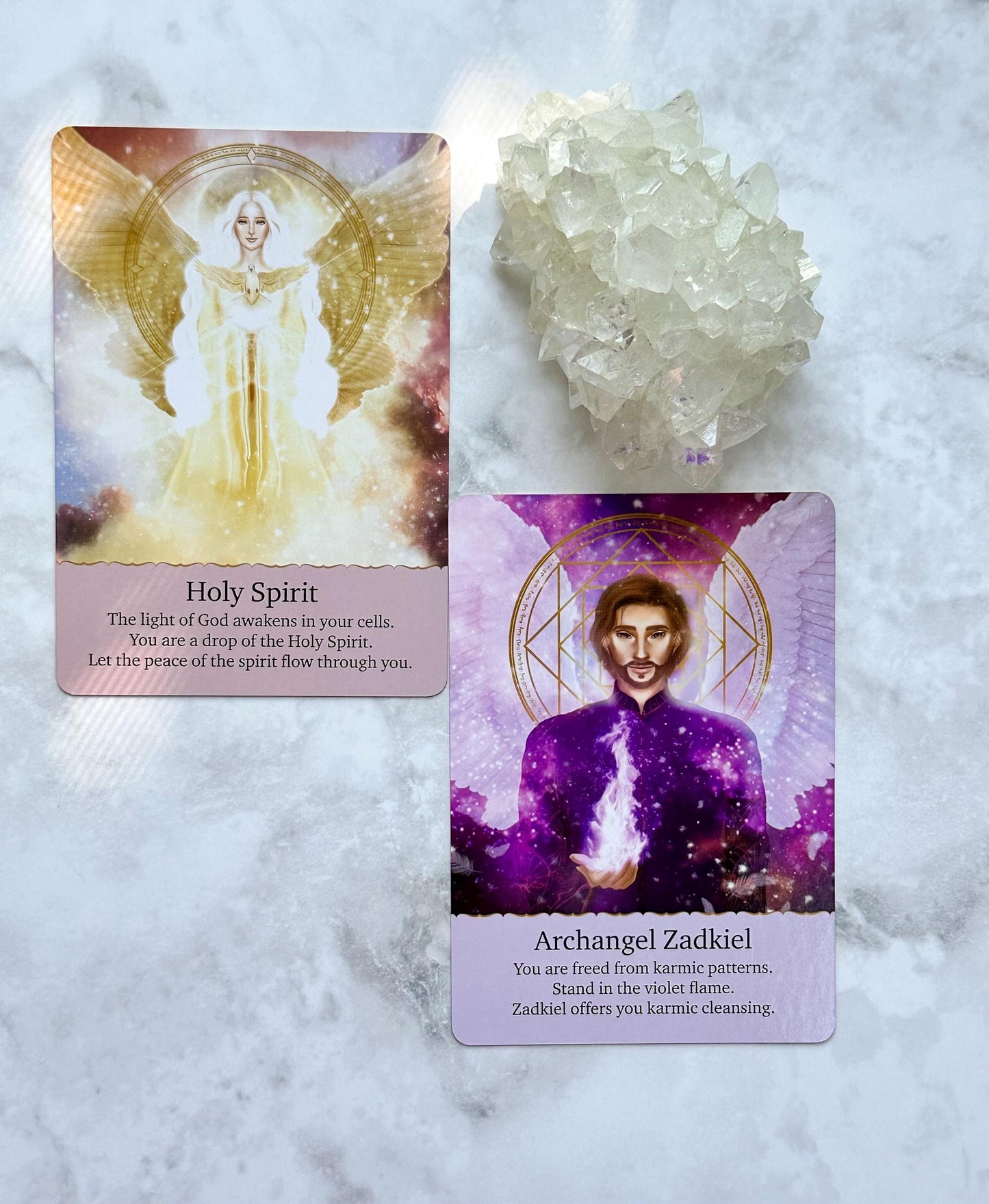 Galactic Wisdom Oracle Deck, Guidance and Light Portal Oracle Cards, Angel and Alien Wisdom Oracle Deck