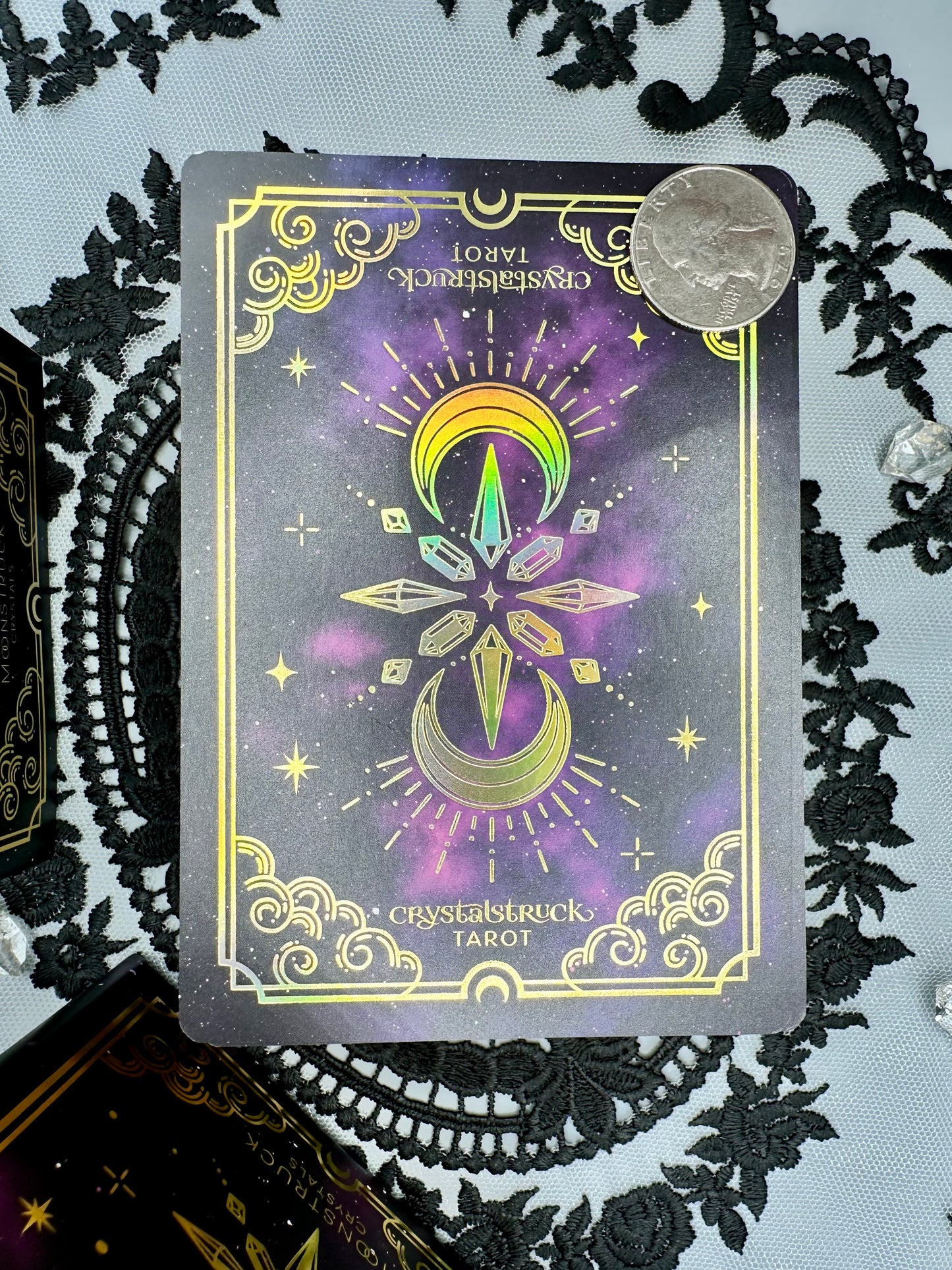 Crystalstruck Tarot Deck and Guidebooklet- Gold Edition
