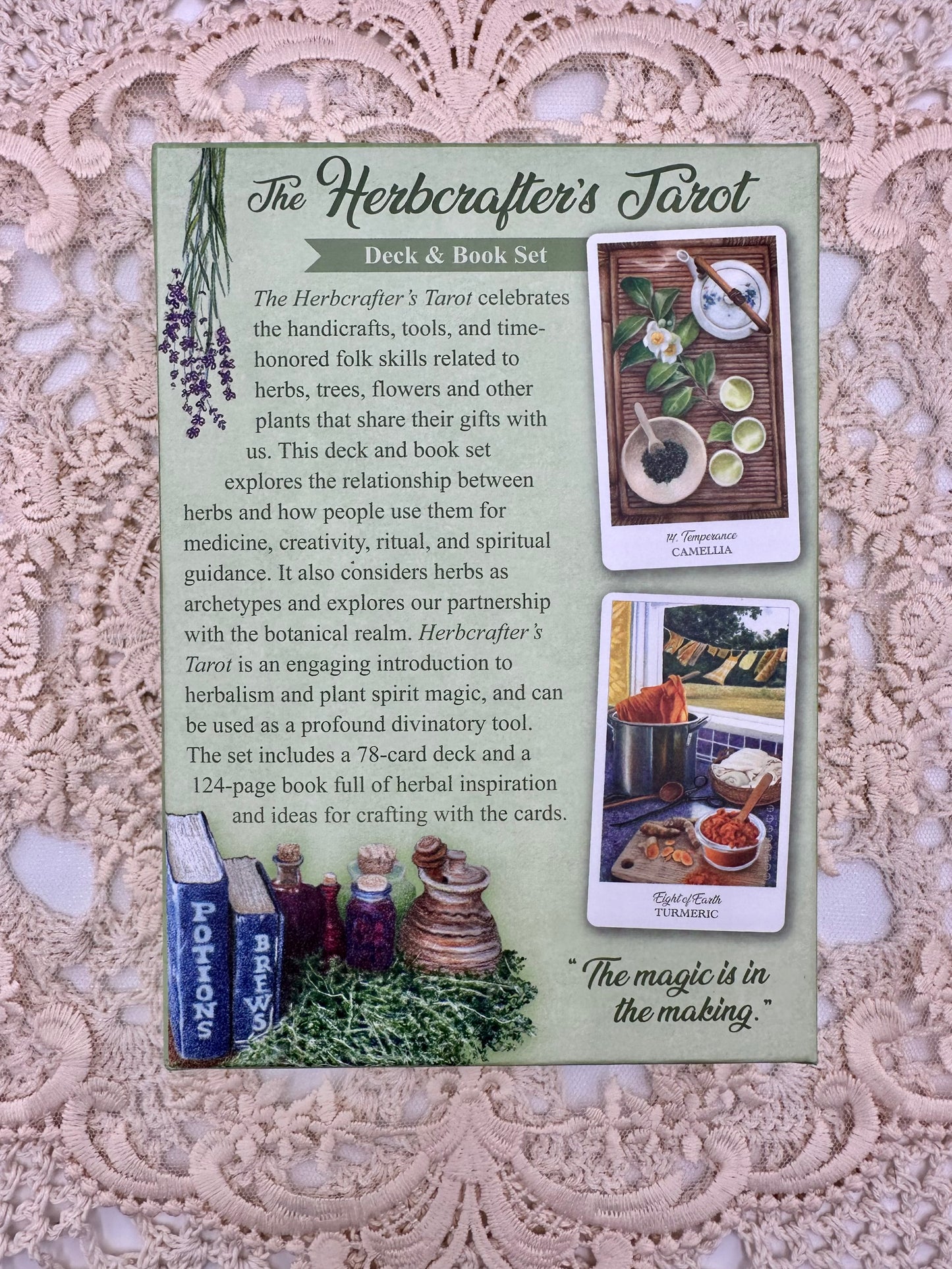The Herbcrafter's Tarot Deck and Guidebook