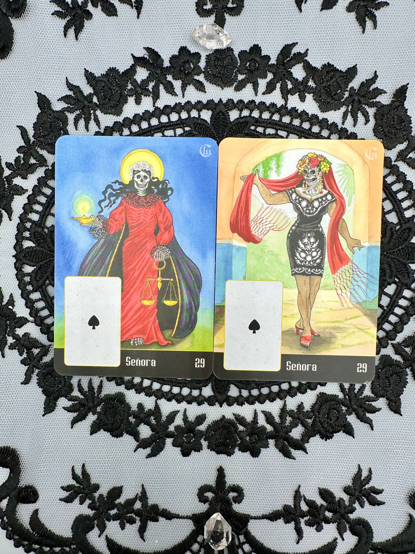 La Santa Muerte Lenormand Deck and Guidebook