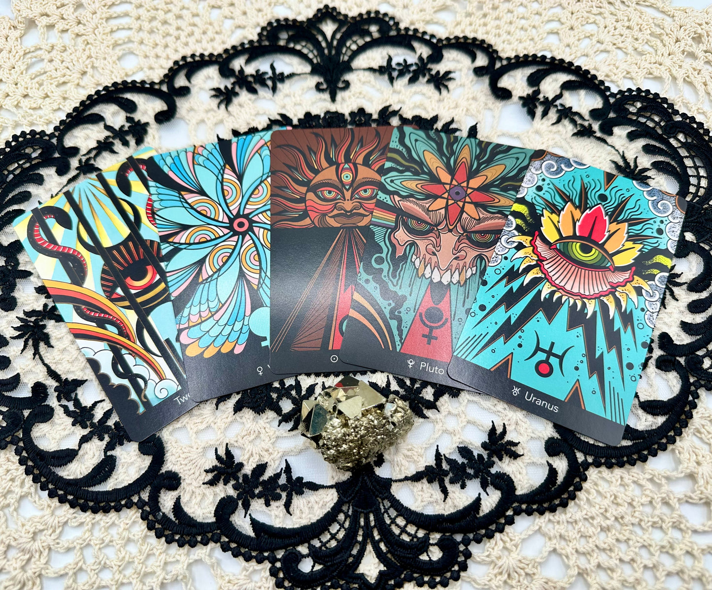 Eight Coins' Astrology Oracle Deck and Guidebook