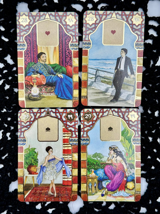Rana George Lenormand Deck and Guidebook for Divination