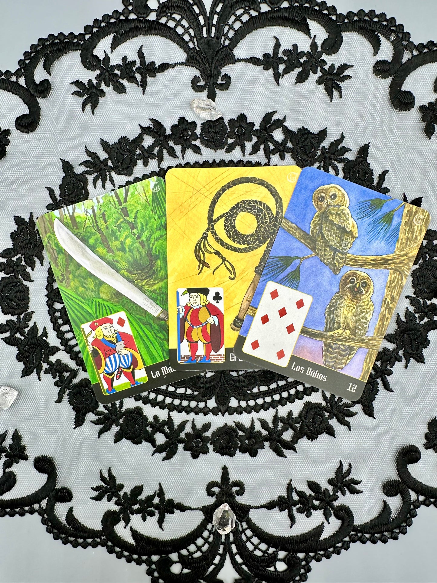 La Santa Muerte Lenormand Deck and Guidebook