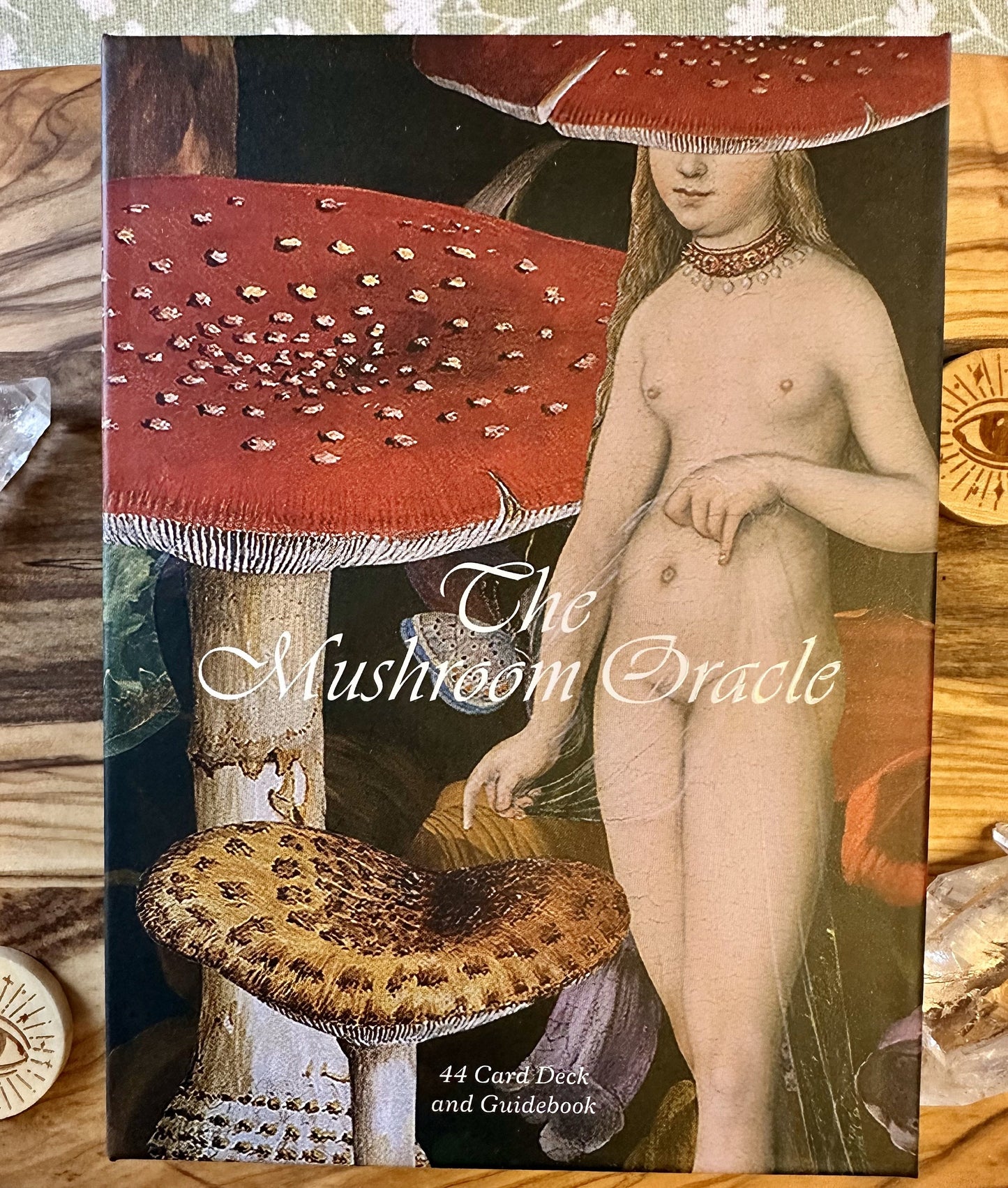 The Mushroom Oracle Deck- 44 Card Deck and Guidebook