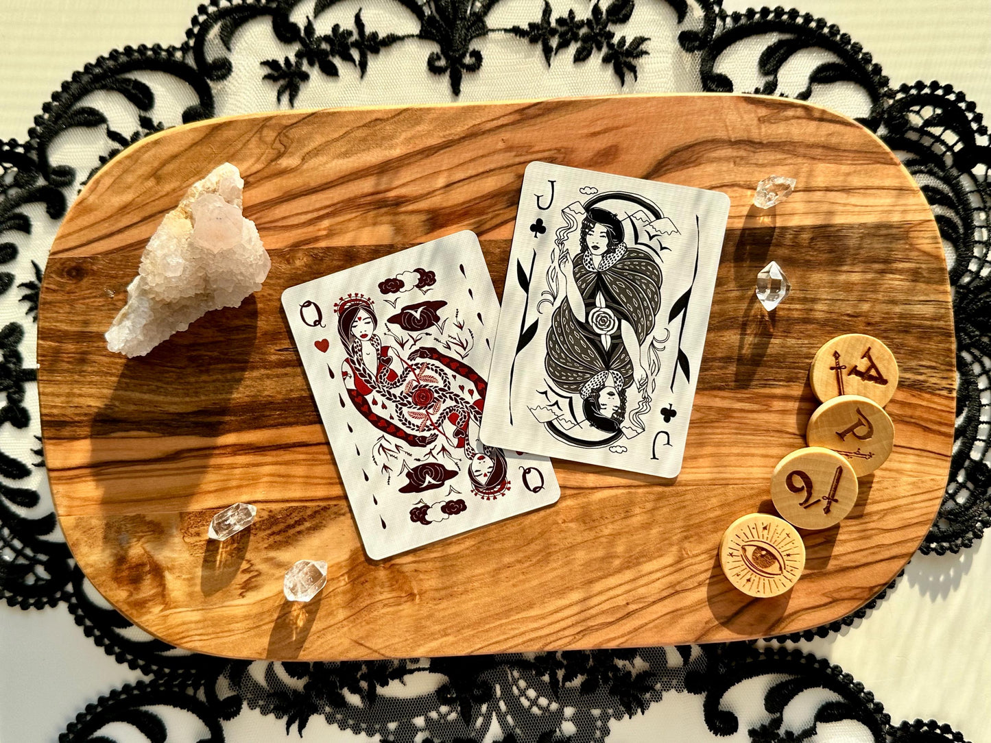 Council of the Four Corners, Limited Edition Playing Cards, Divination Cards