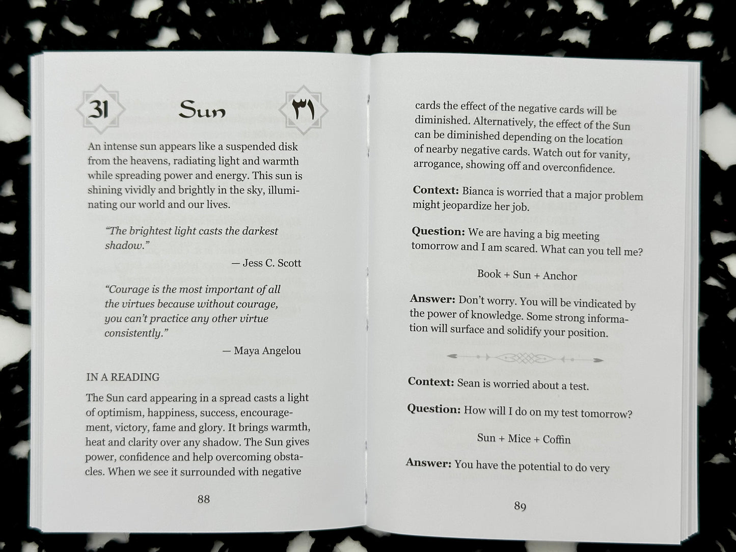 Rana George Lenormand Deck and Guidebook for Divination