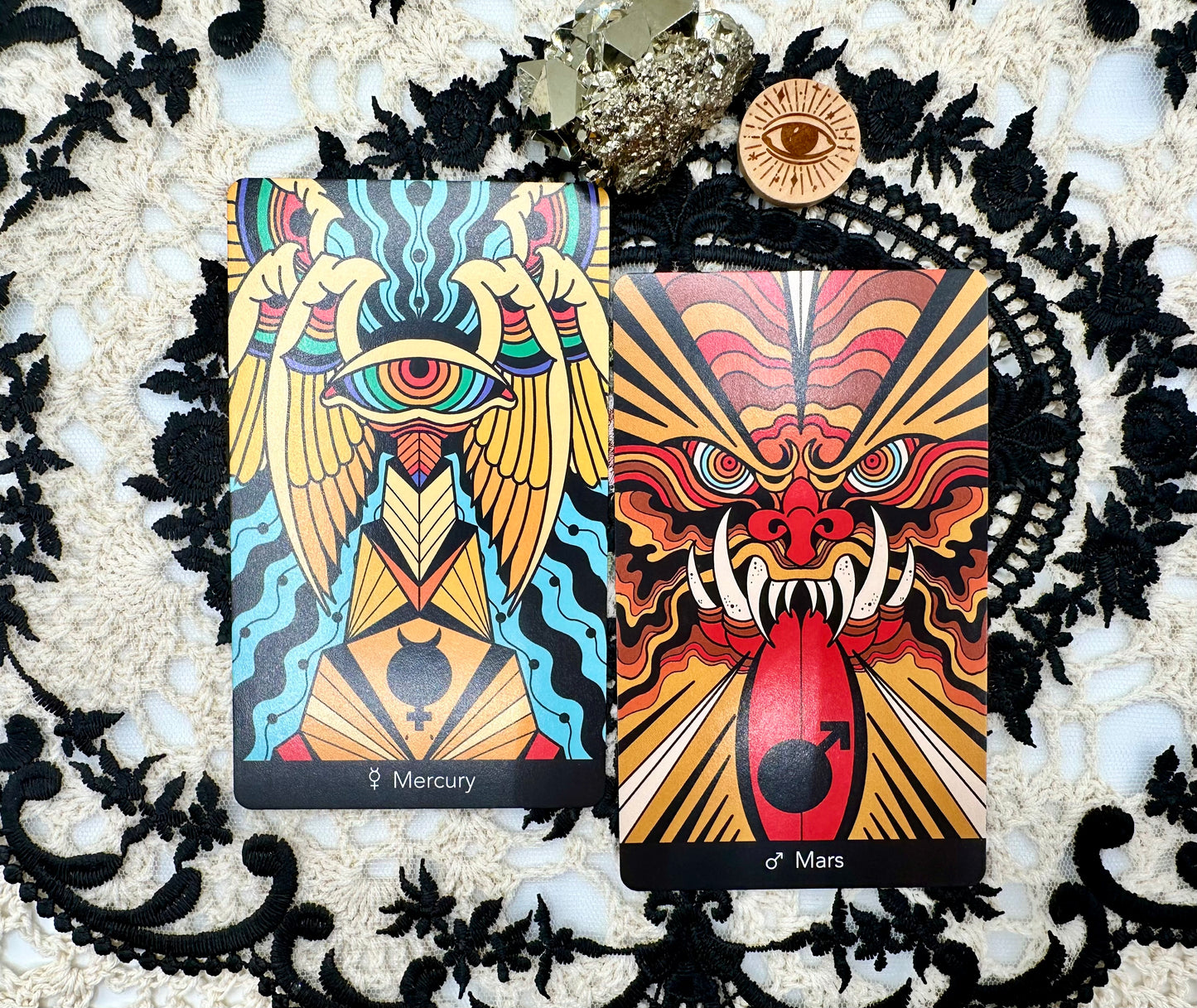 Eight Coins' Astrology Oracle Deck and Guidebook