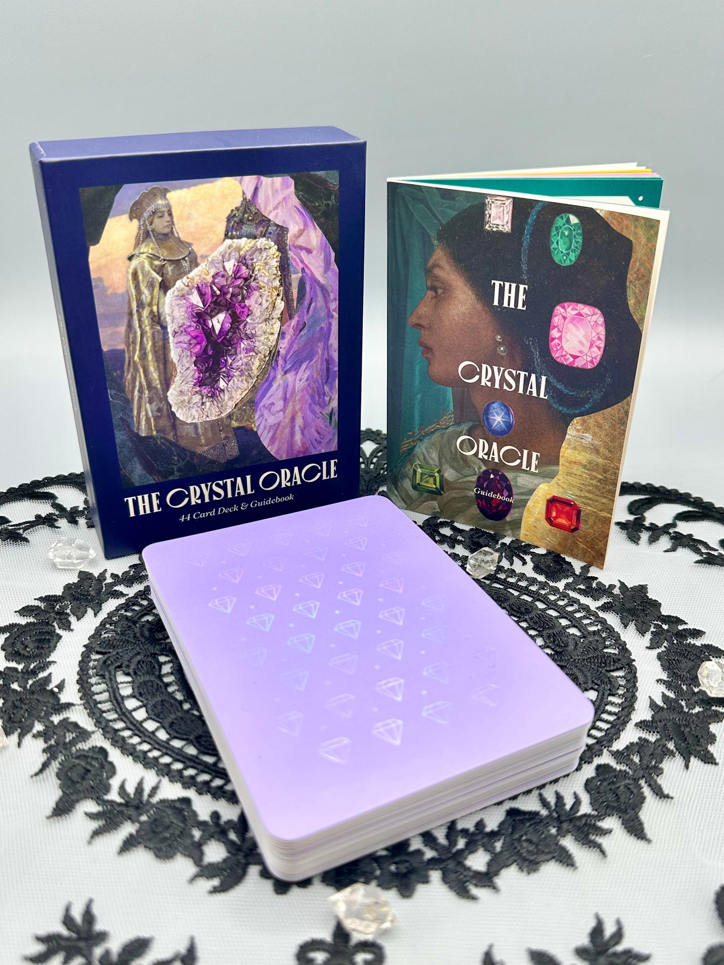 The Crystal Oracle, 44 Card Deck and Guidebook for Divination