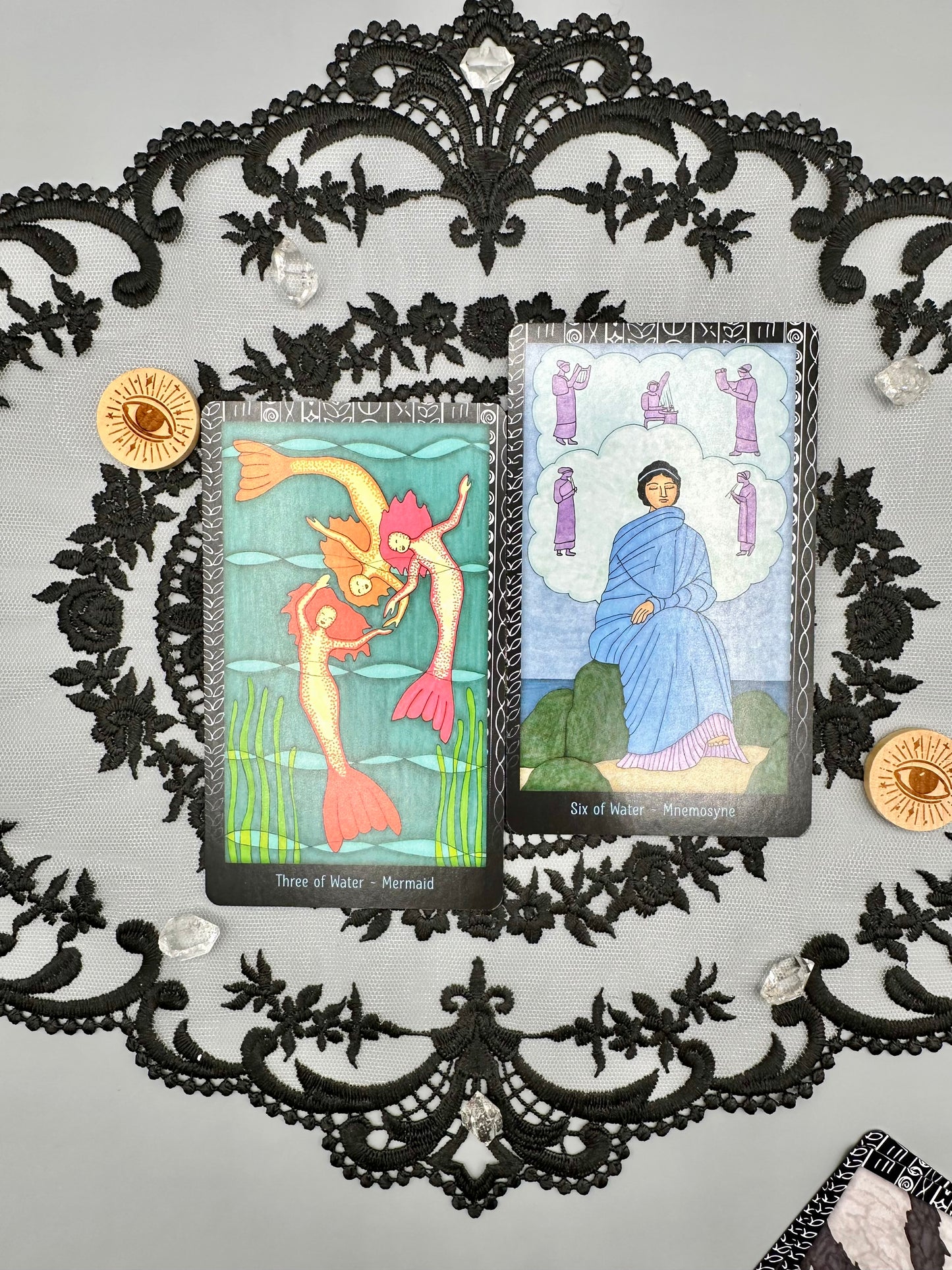 The Dark Daughter Tarot Deck and Guidebook- Goddesses of the World Speak from the Depths