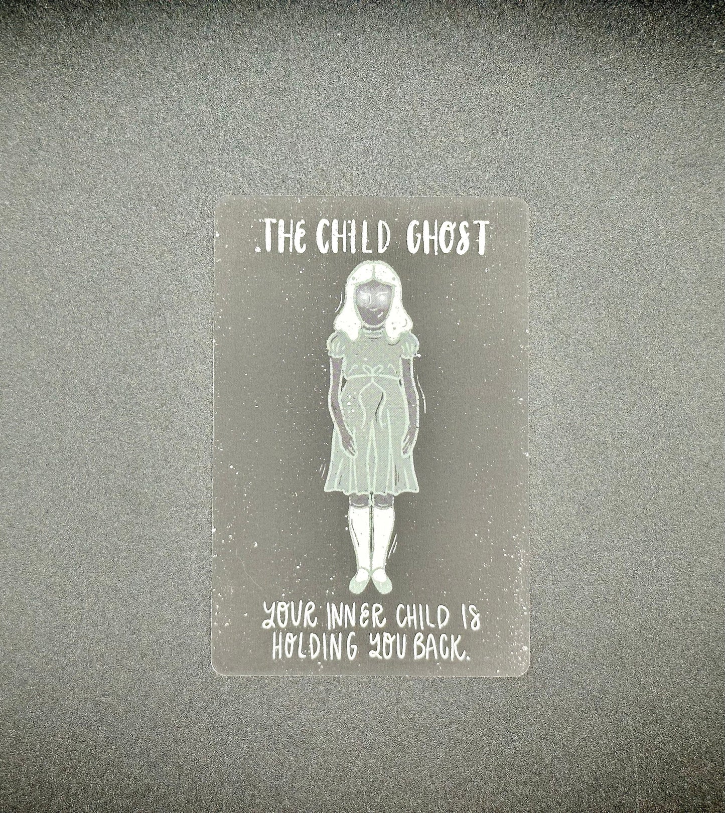 Mini Divi Ghosts Oracle Deck: Spirit Divination Tool by artist Holly Oddly, 30 Card Deck