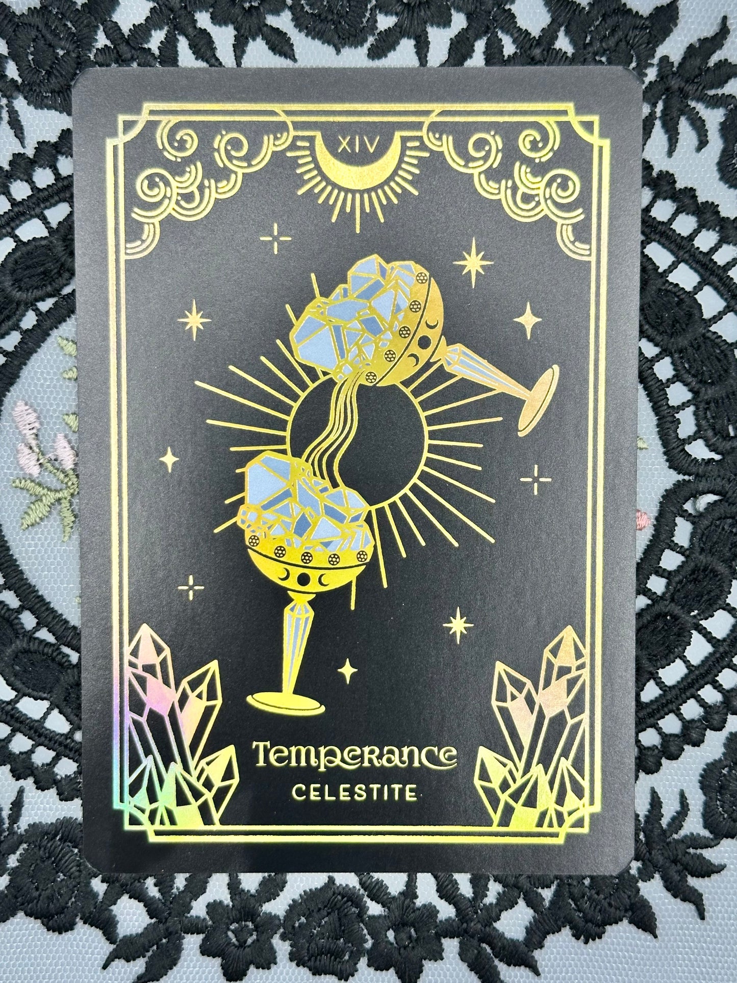 Crystalstruck Tarot Deck and Guidebooklet- Gold Edition