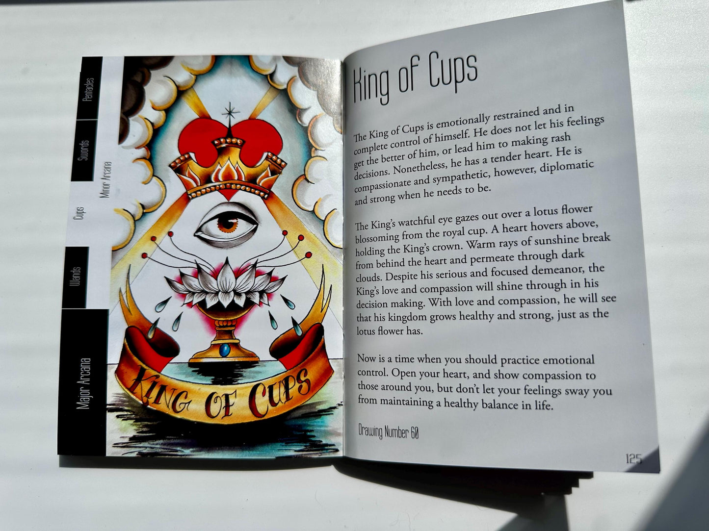 Eight Coins' Tattoo Tarot Deck, Guidebook with Bonus Rose Spread