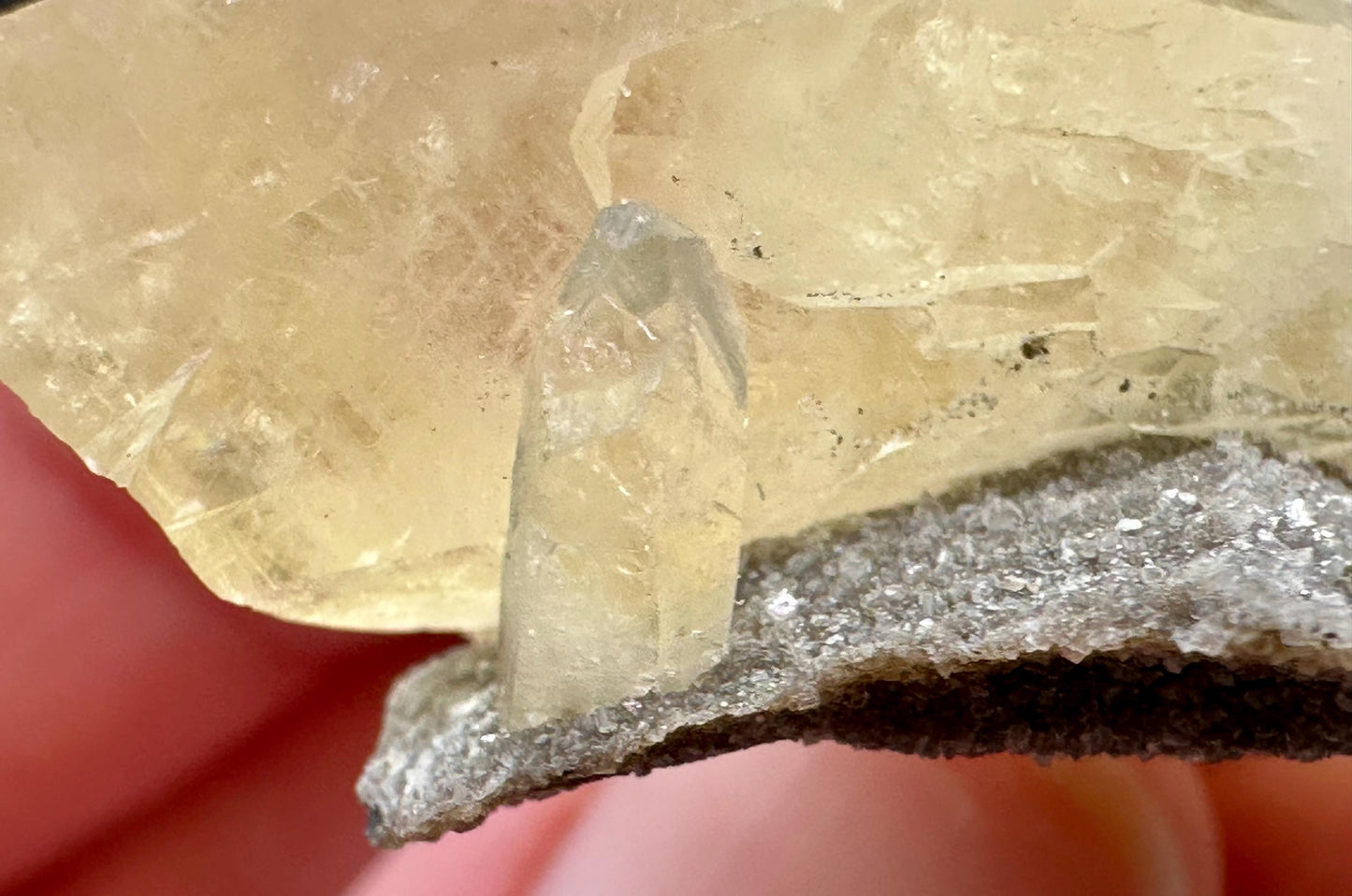 Sweetwater Calcite with Chalcopyrite