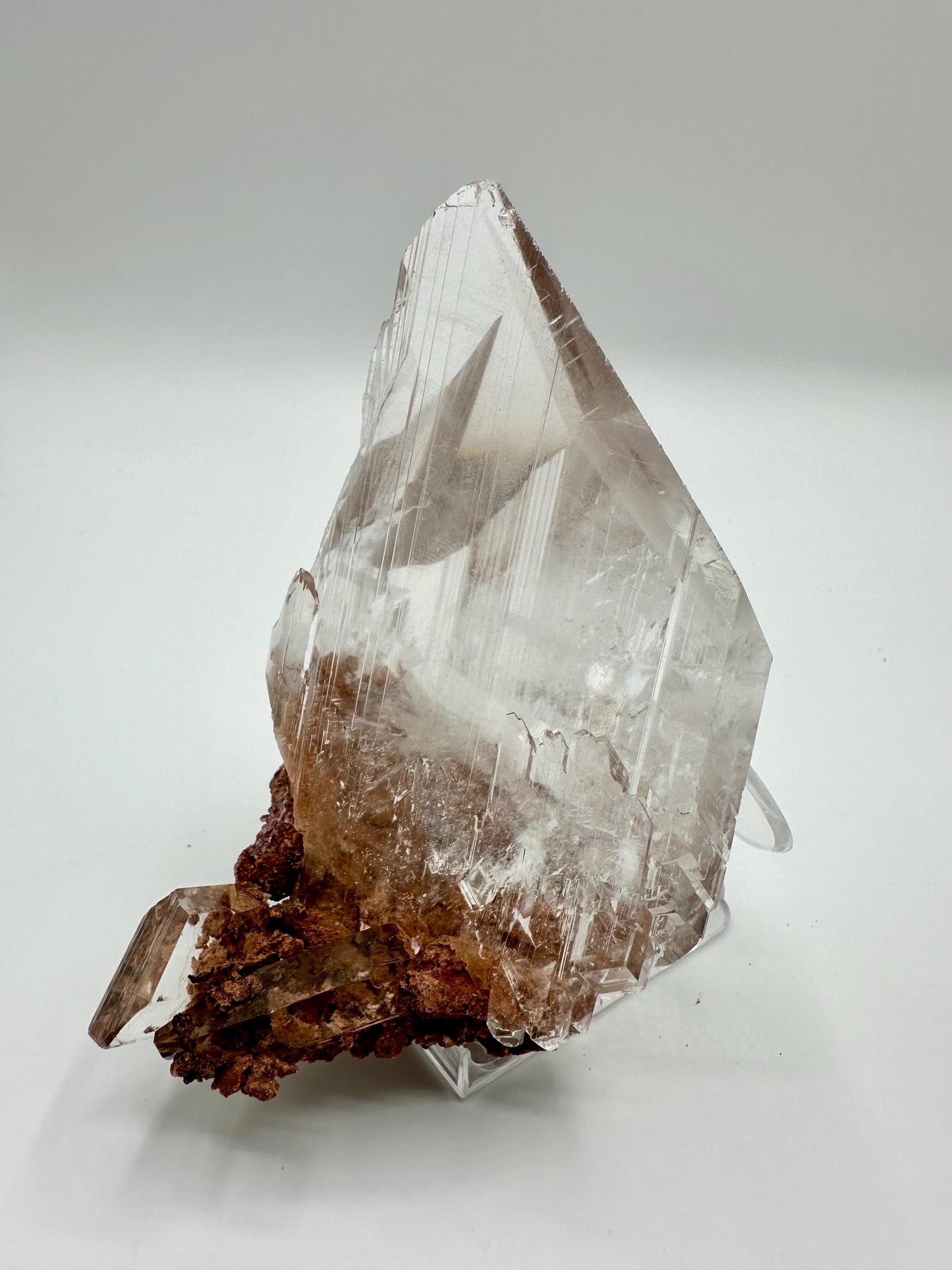 Durango Selenite Crystal Mineral Specimen with Matrix