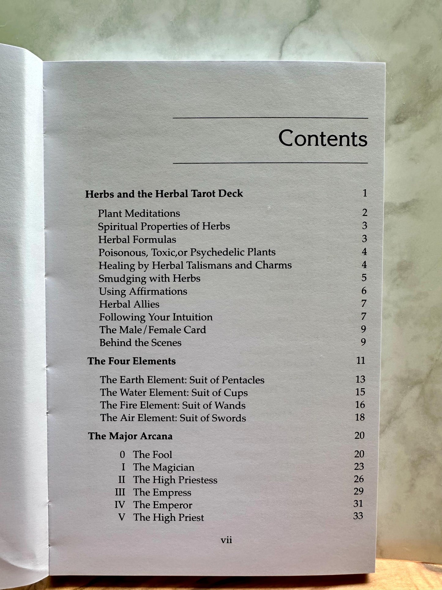 The Spirit of Herbs: A Guide to the Herbal Tarot