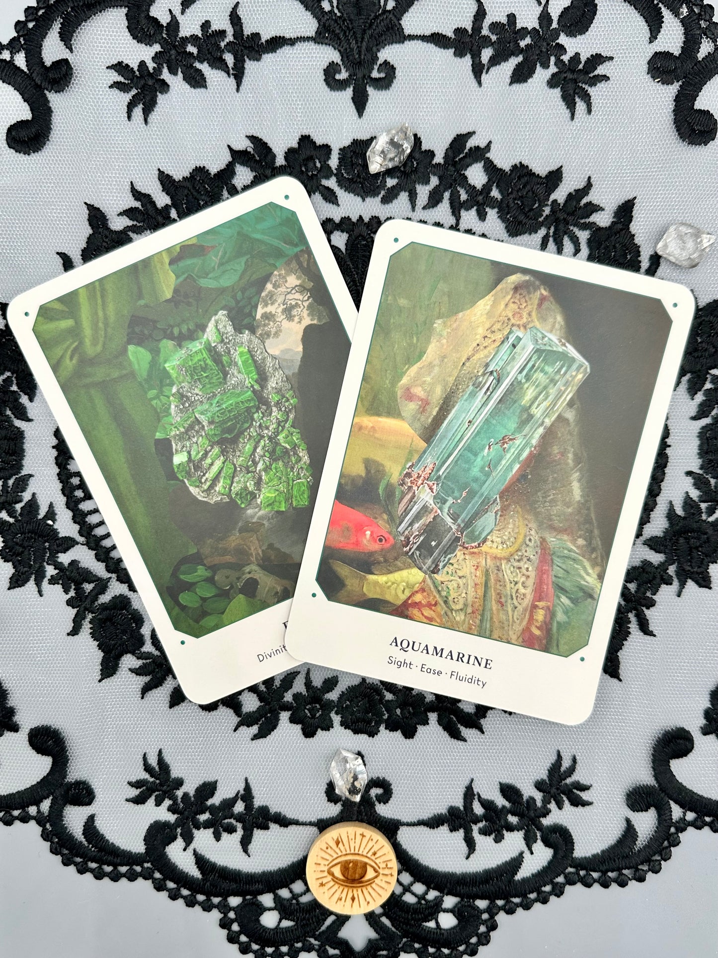 The Crystal Oracle, 44 Card Deck and Guidebook for Divination