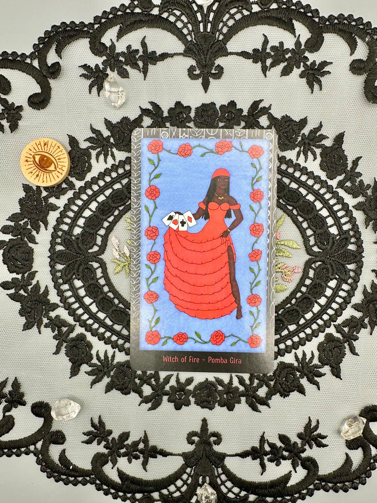 The Dark Daughter Tarot Deck and Guidebook- Goddesses of the World Speak from the Depths