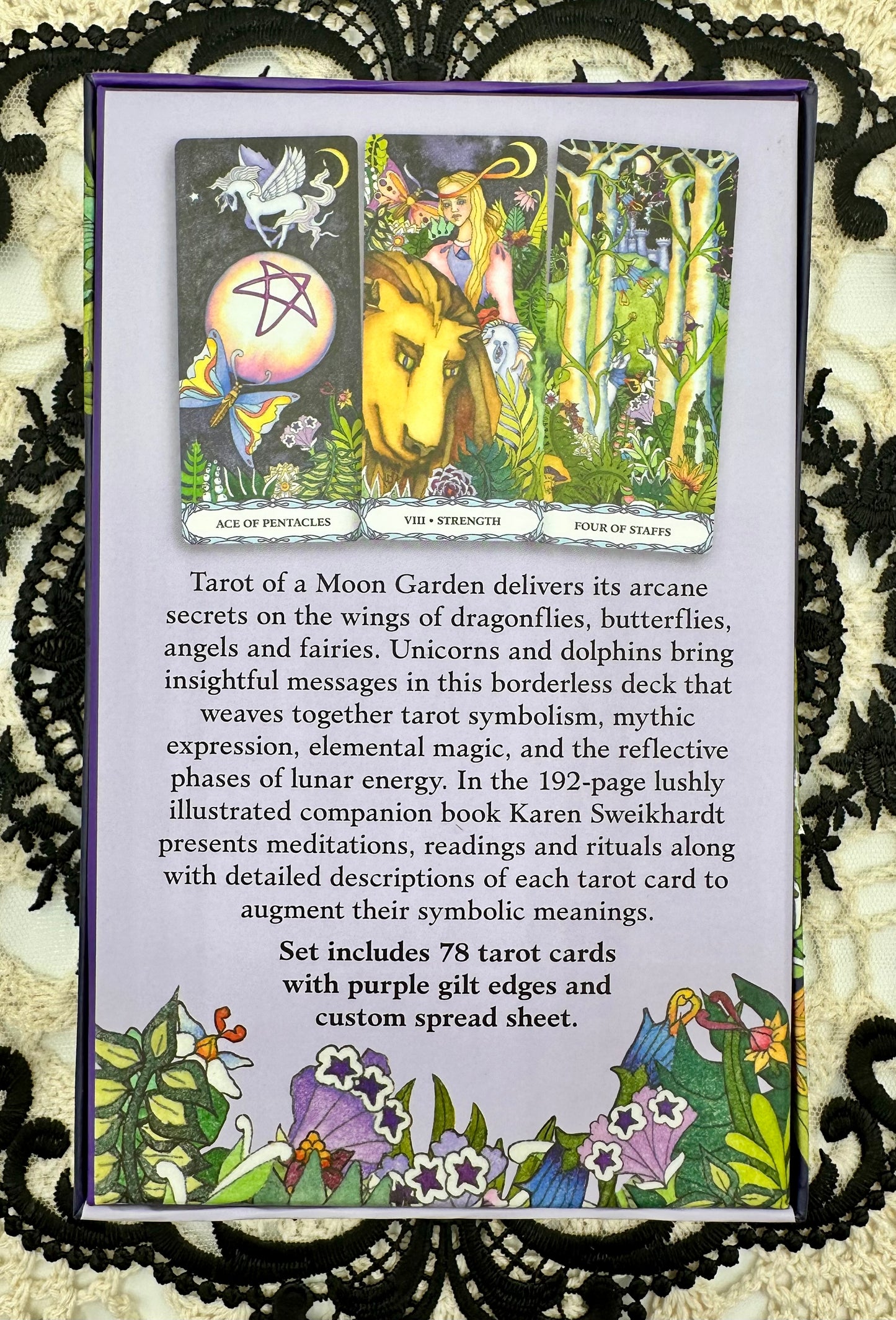 Tarot of a Moon Garden: Tarot Card Deck and Book Set with Bonus Poster