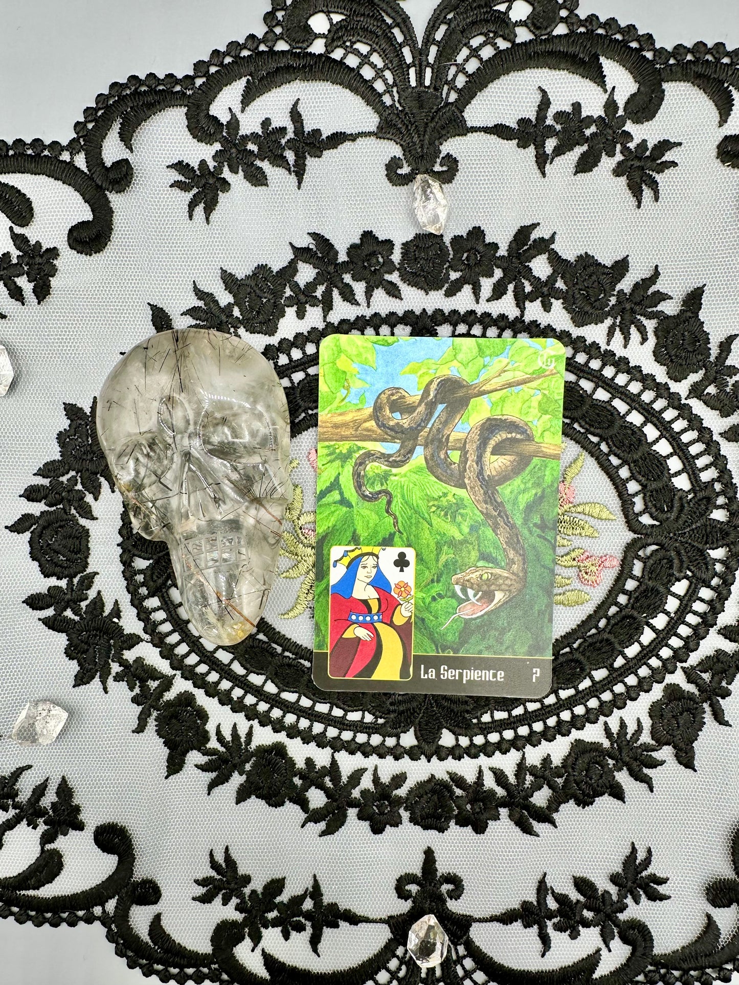 La Santa Muerte Lenormand Deck and Guidebook