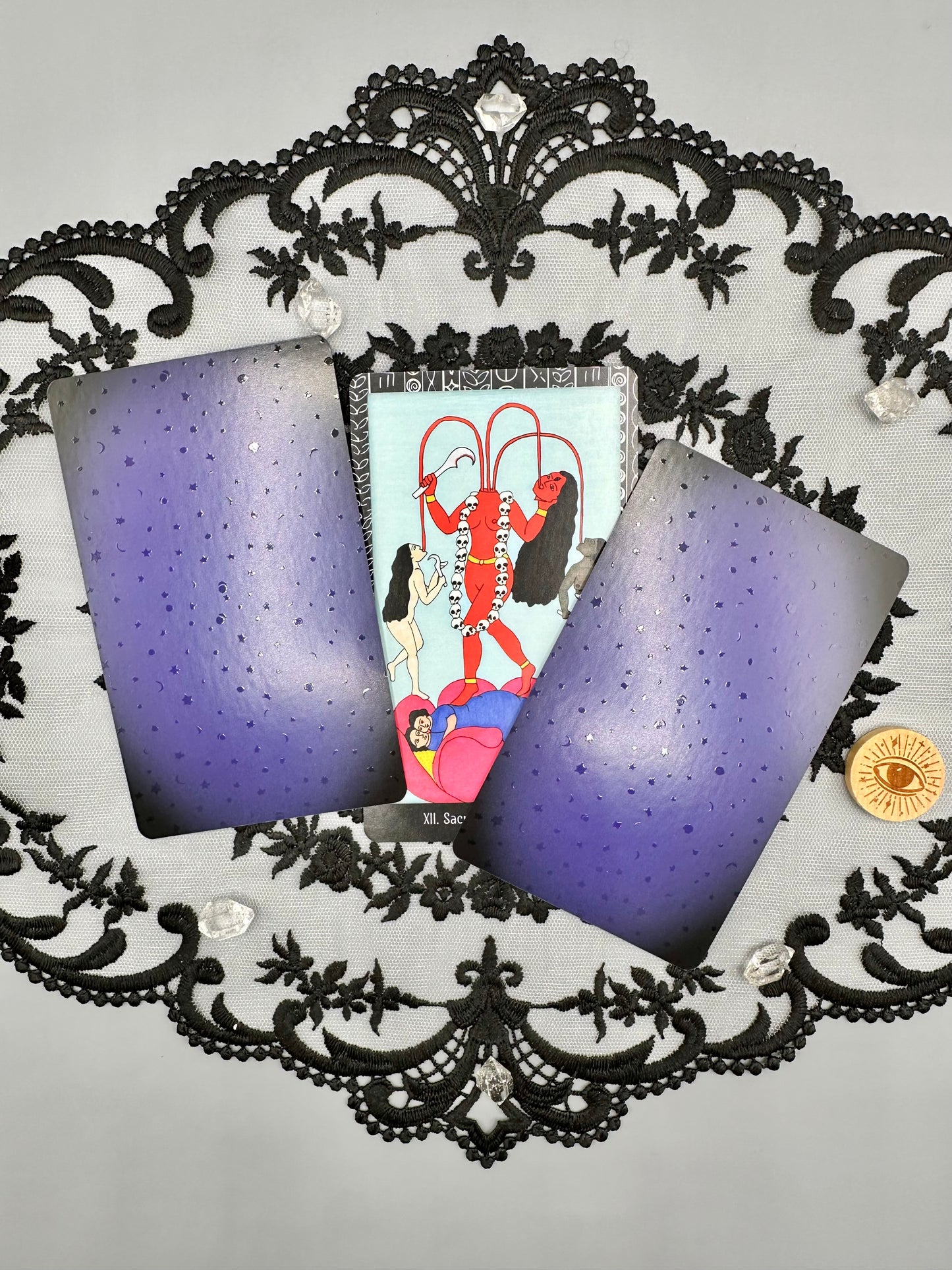 The Dark Daughter Tarot Deck and Guidebook- Goddesses of the World Speak from the Depths