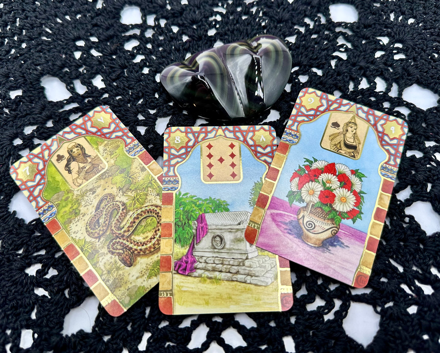 Rana George Lenormand Deck and Guidebook for Divination
