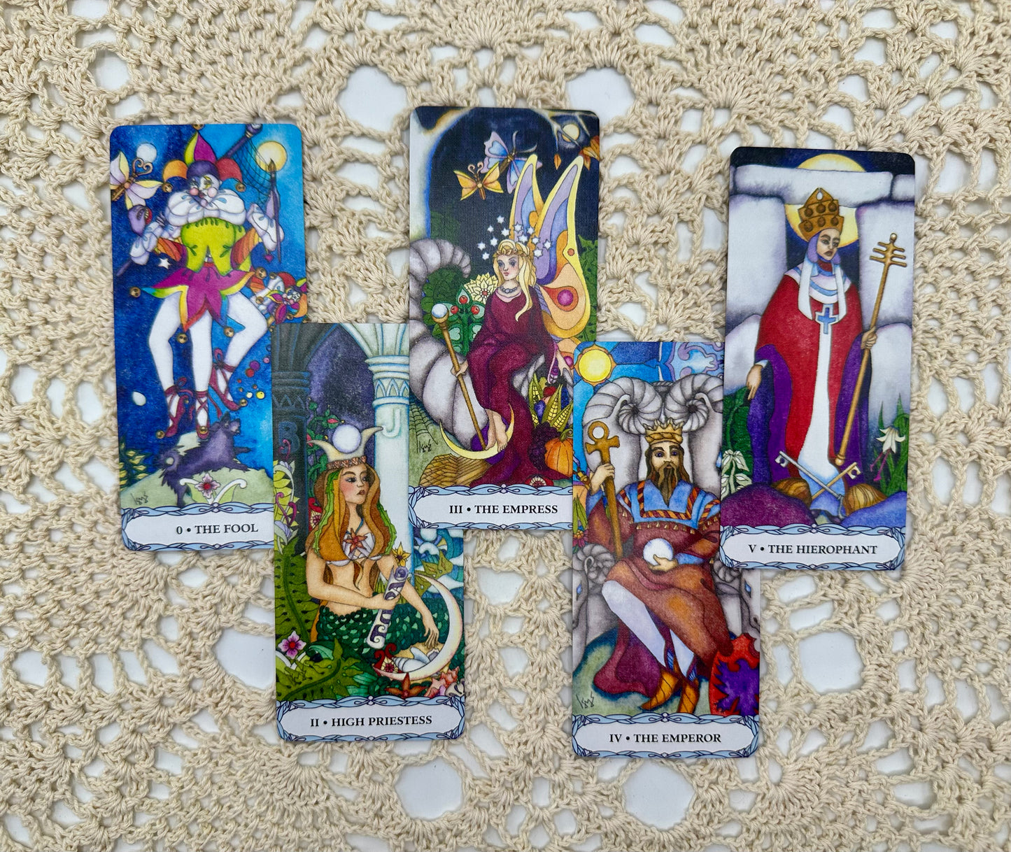 Tarot of a Moon Garden: Tarot Card Deck and Book Set with Bonus Poster