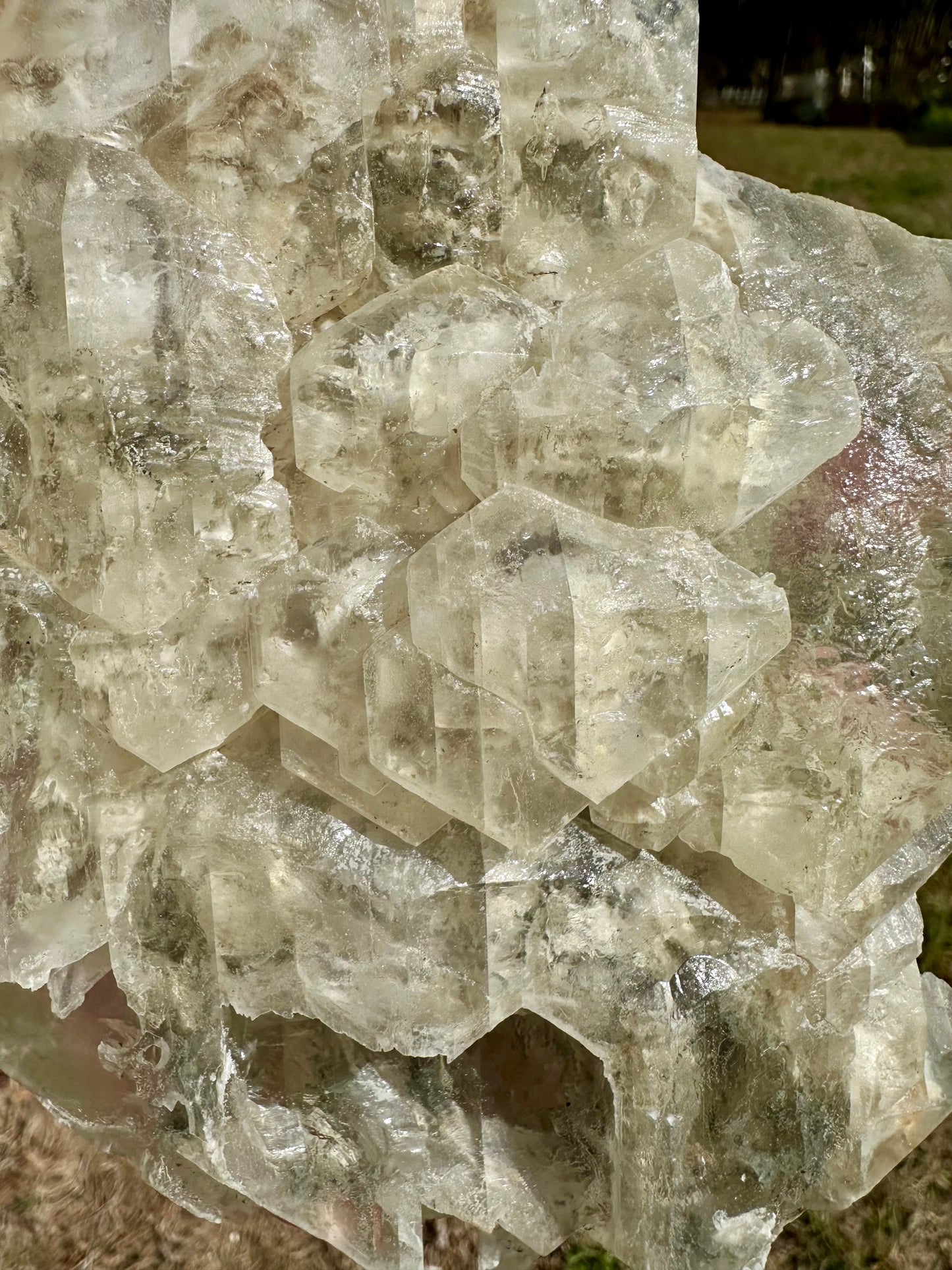 Elestial Selenite Crystal Specimen