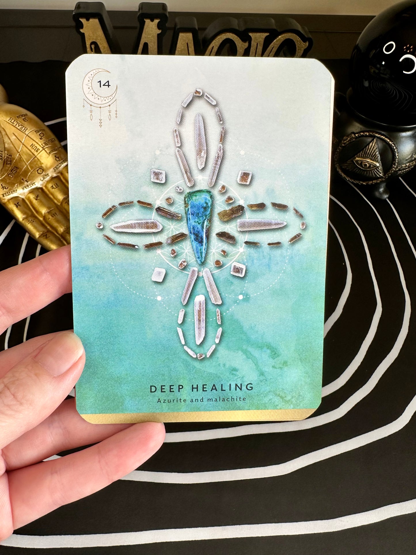 Crystal Grid Oracle Deck Deluxe Edition: 72 Card Set for Divination and Gridding