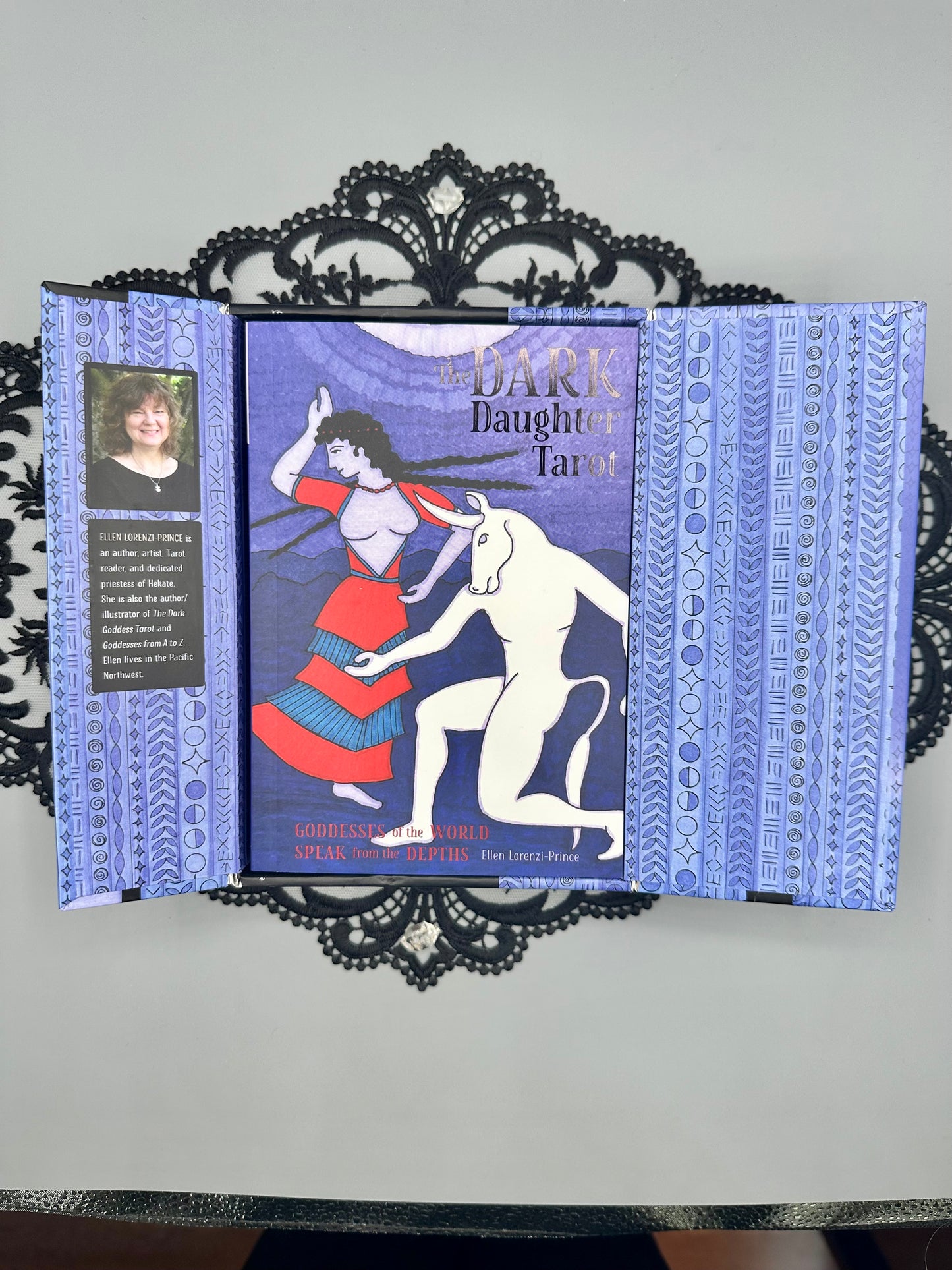 The Dark Daughter Tarot Deck and Guidebook- Goddesses of the World Speak from the Depths