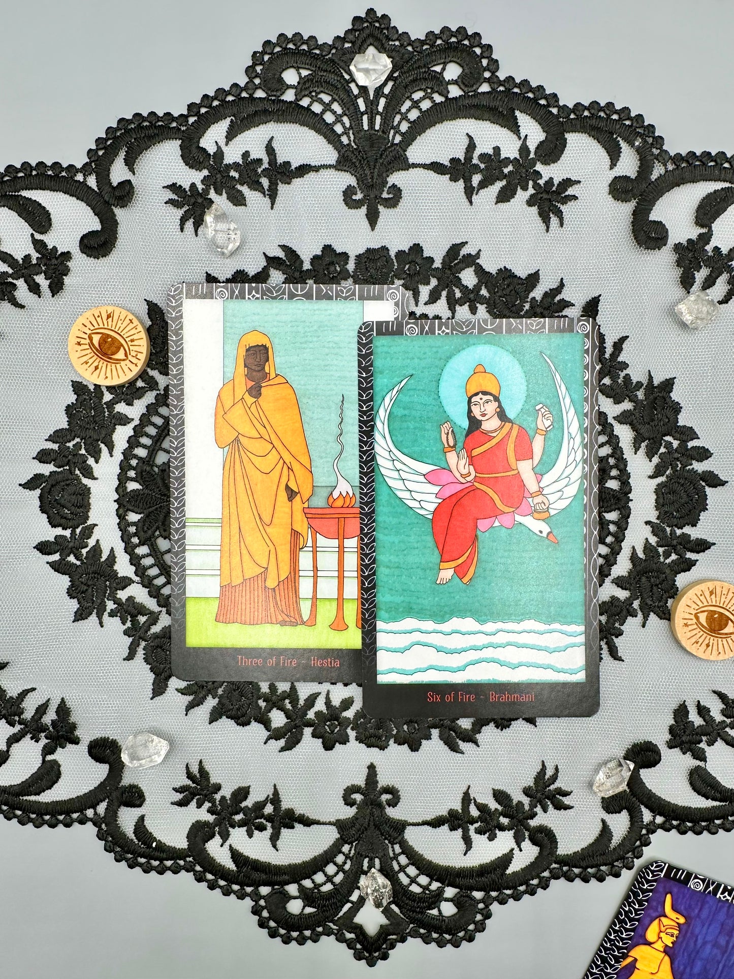 The Dark Daughter Tarot Deck and Guidebook- Goddesses of the World Speak from the Depths
