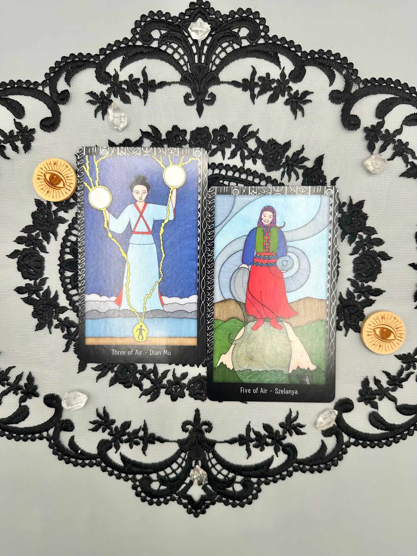 The Dark Daughter Tarot Deck and Guidebook- Goddesses of the World Speak from the Depths